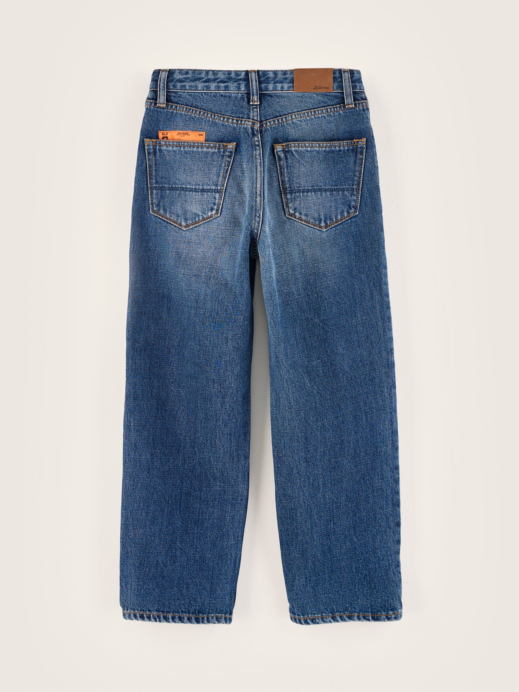 Peters Wide Jeans - Blue stone For Boys | Bellerose