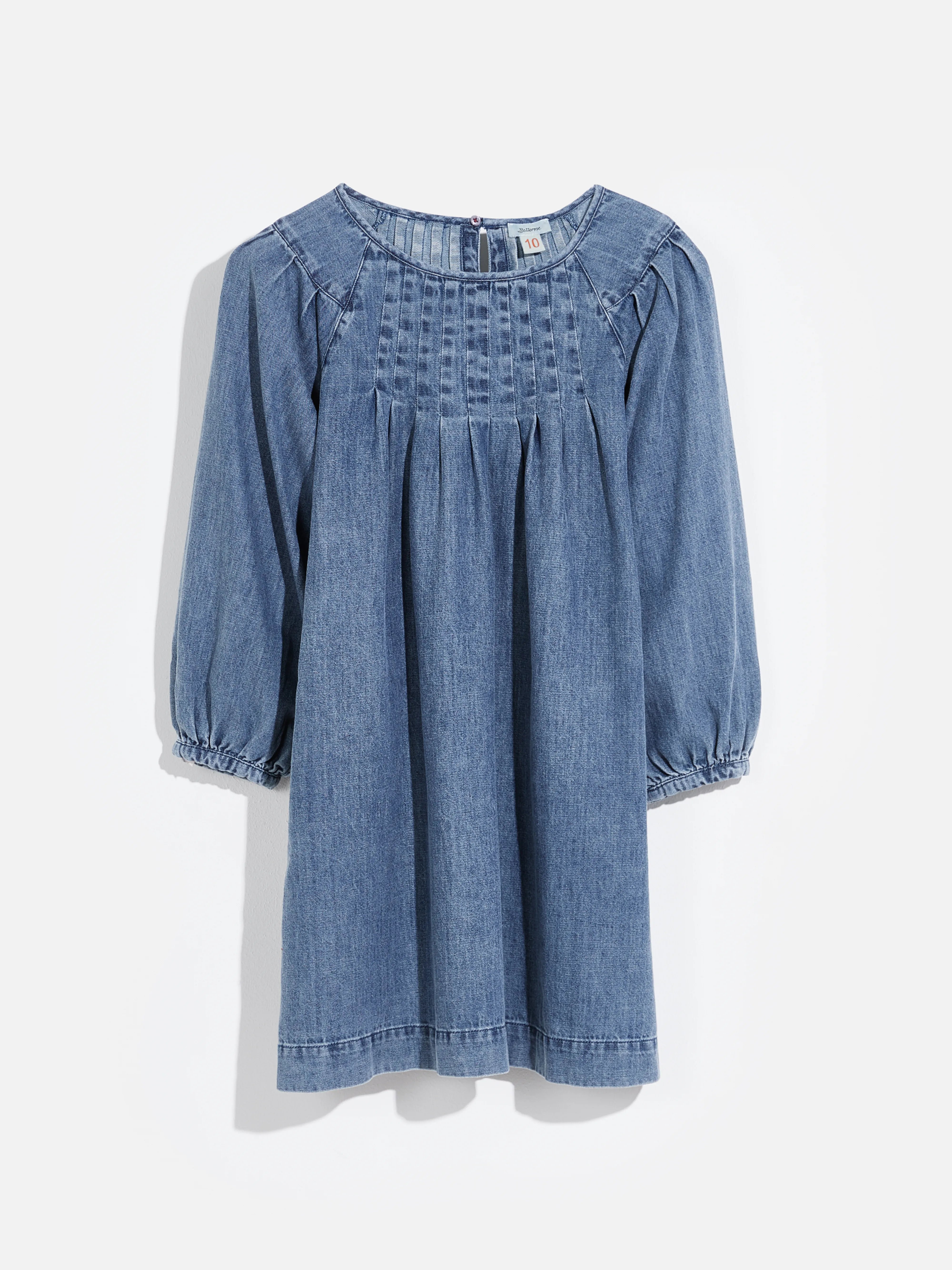 Pokon Jurk - Lt blue bleach Voor Meisjes | Bellerose