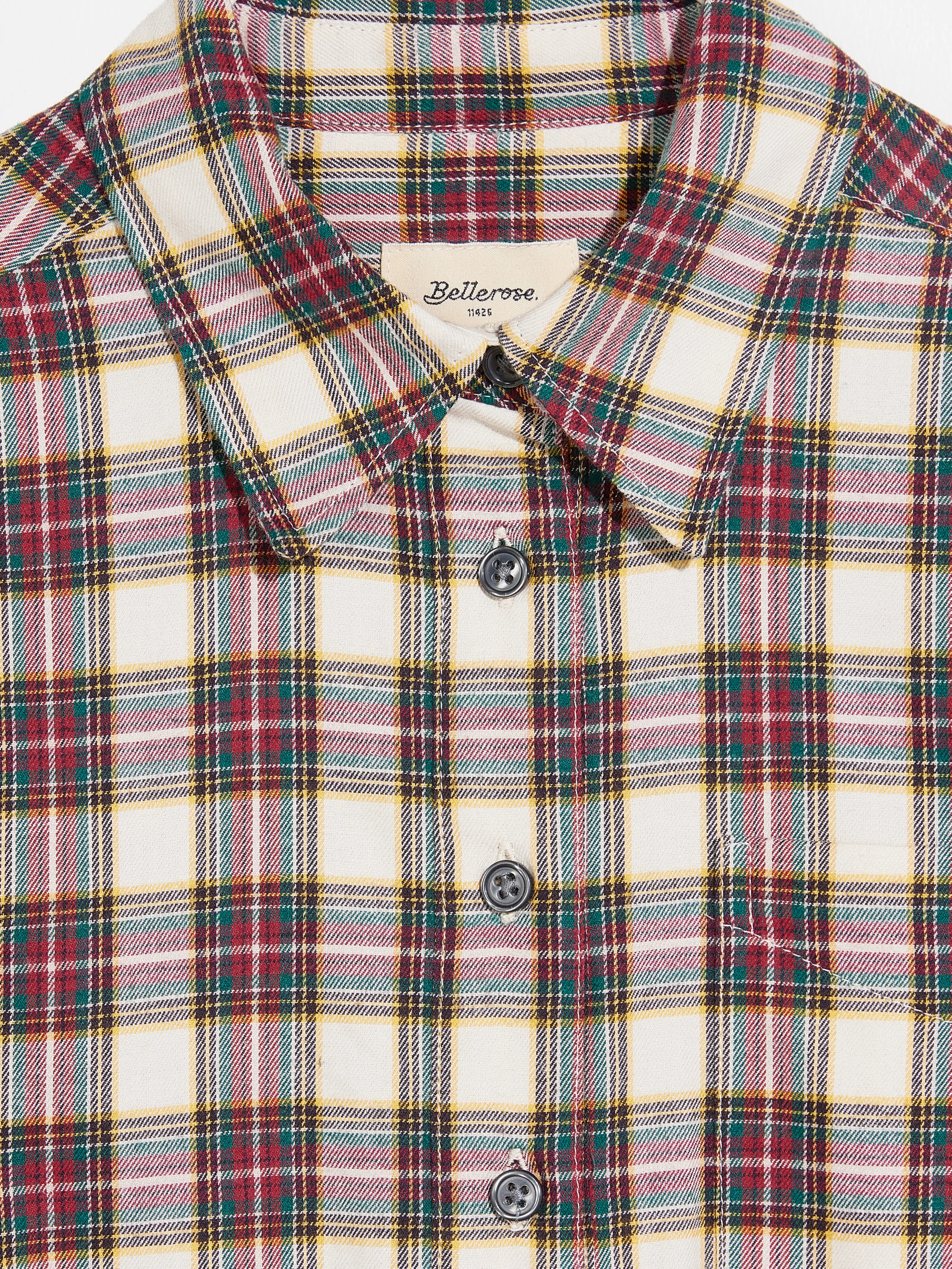 Violets Dress - Bottle / Dahlia / Ecru For Girls | Bellerose