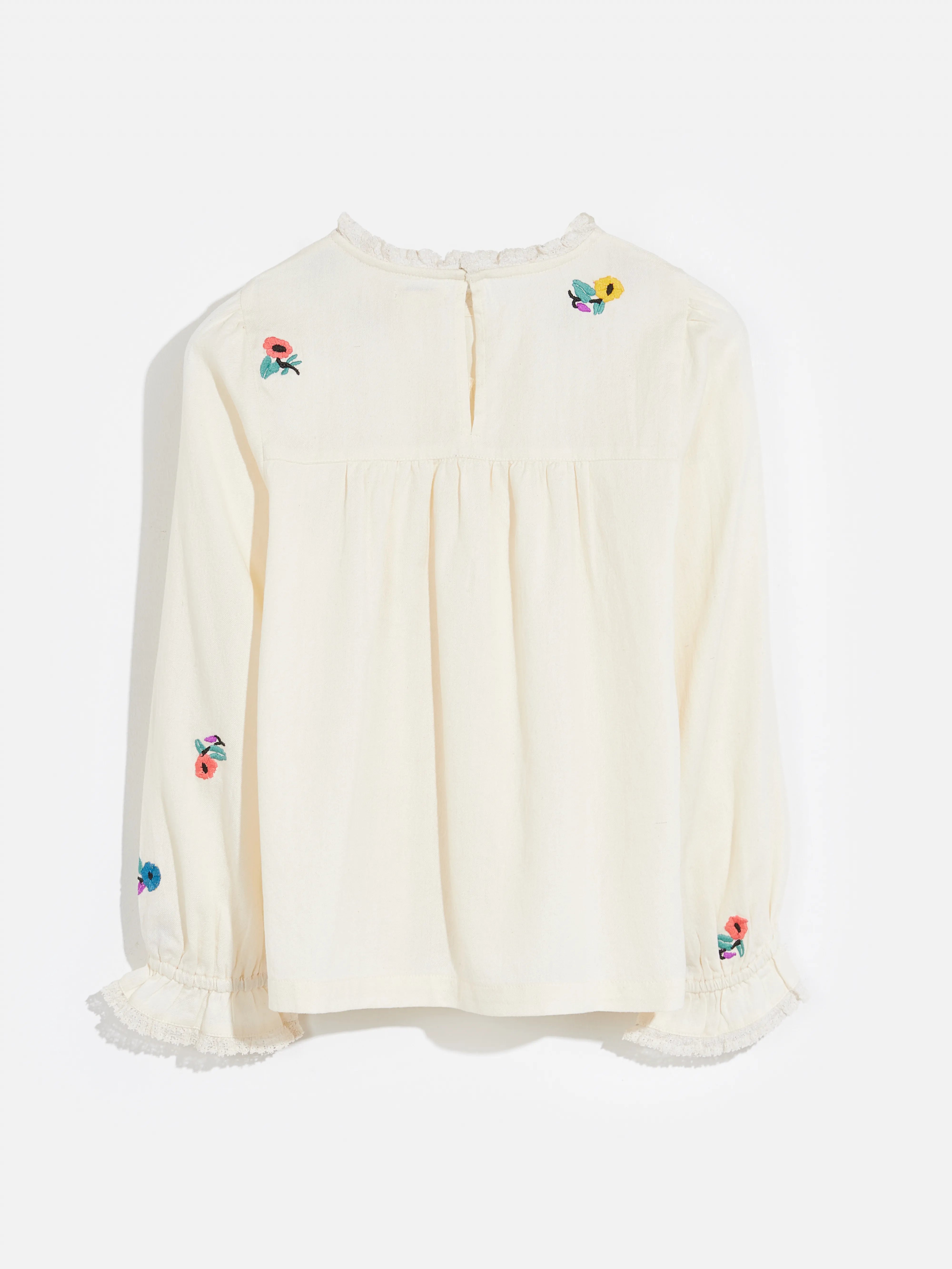 Blouse Hara - Ecru Pour Fille | Bellerose