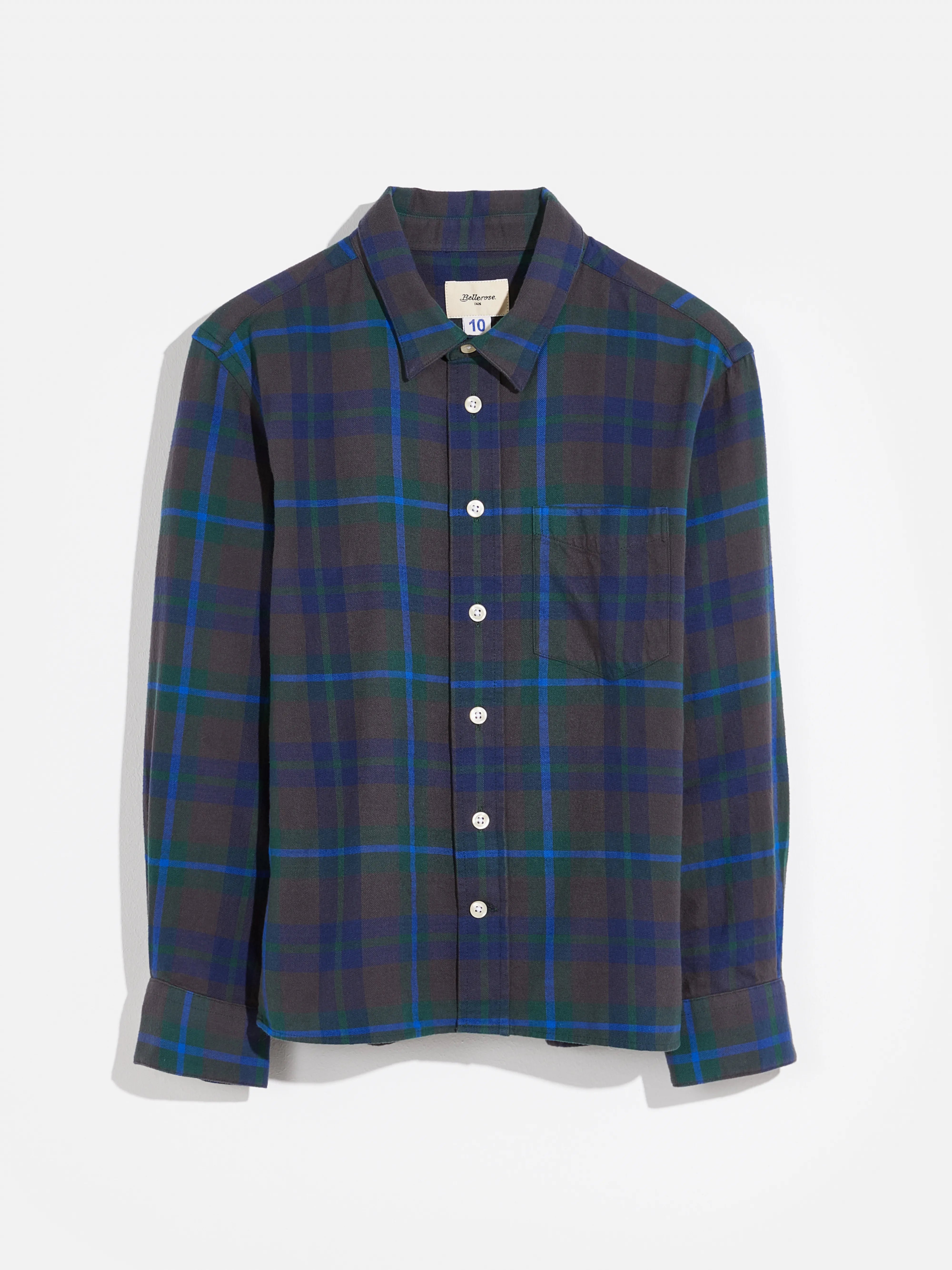 Gulian Shirt - Bottle / Purple For Boys | Bellerose