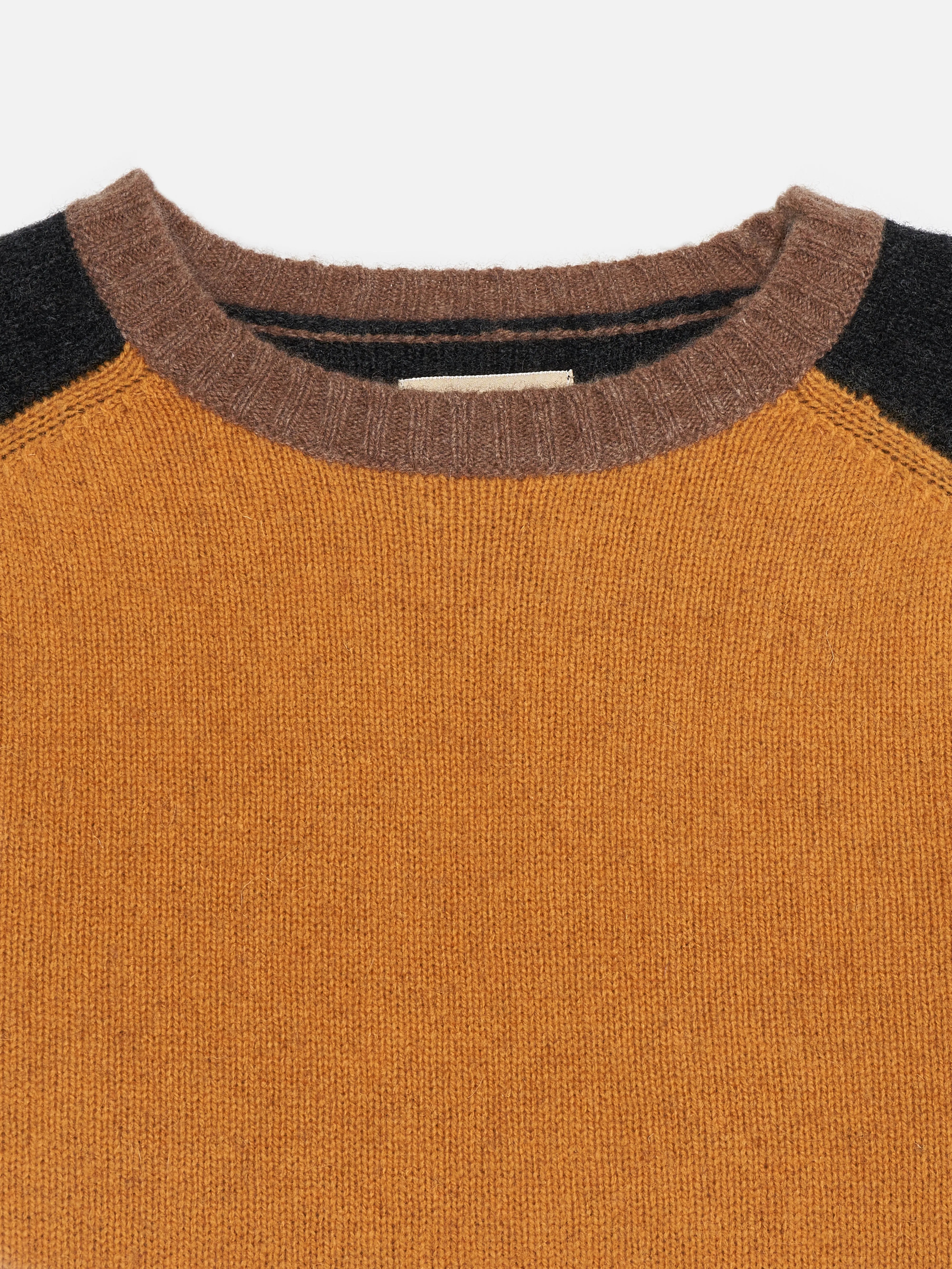 Pull Gaddo - Anthracite / Camel / Fall Pour Garçon | Bellerose