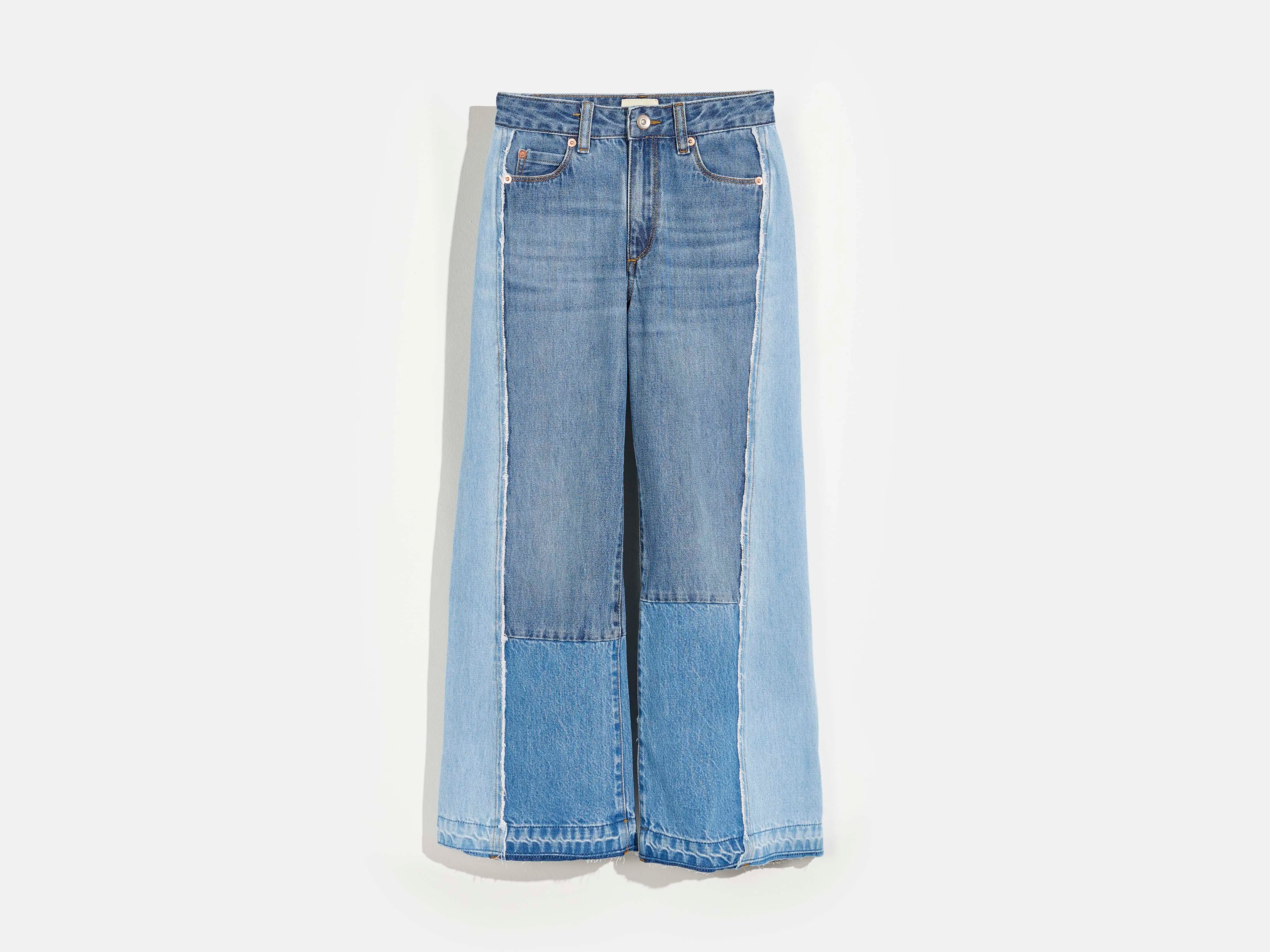 jean popies (241 / G / MD BLUE BLEACH)