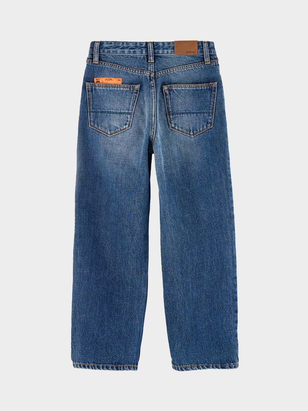 Peters Wide Mid-blue Jeans - Vintage medium blue For Boys | Bellerose
