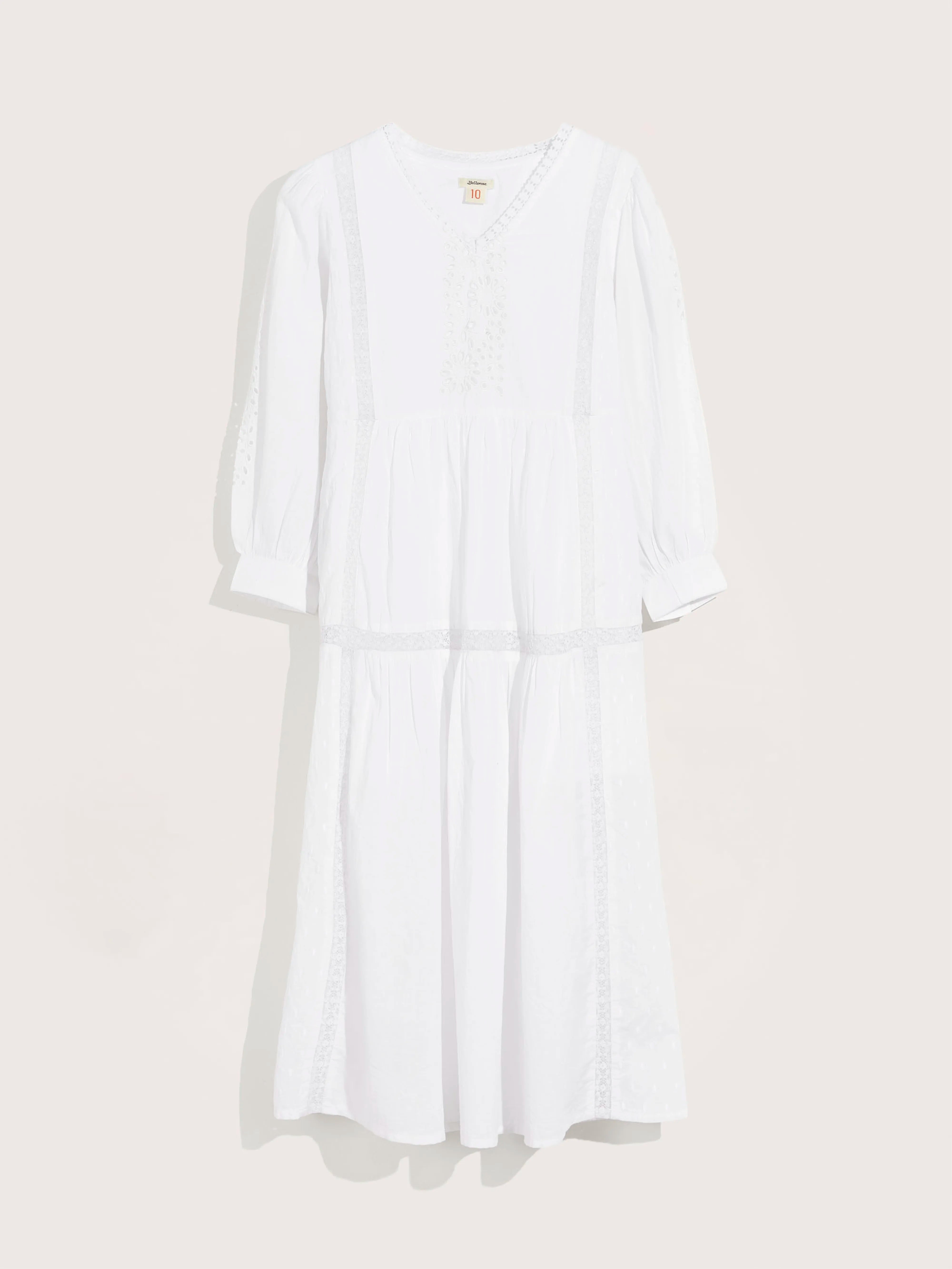 Heroes Dress - White For Girls | Bellerose