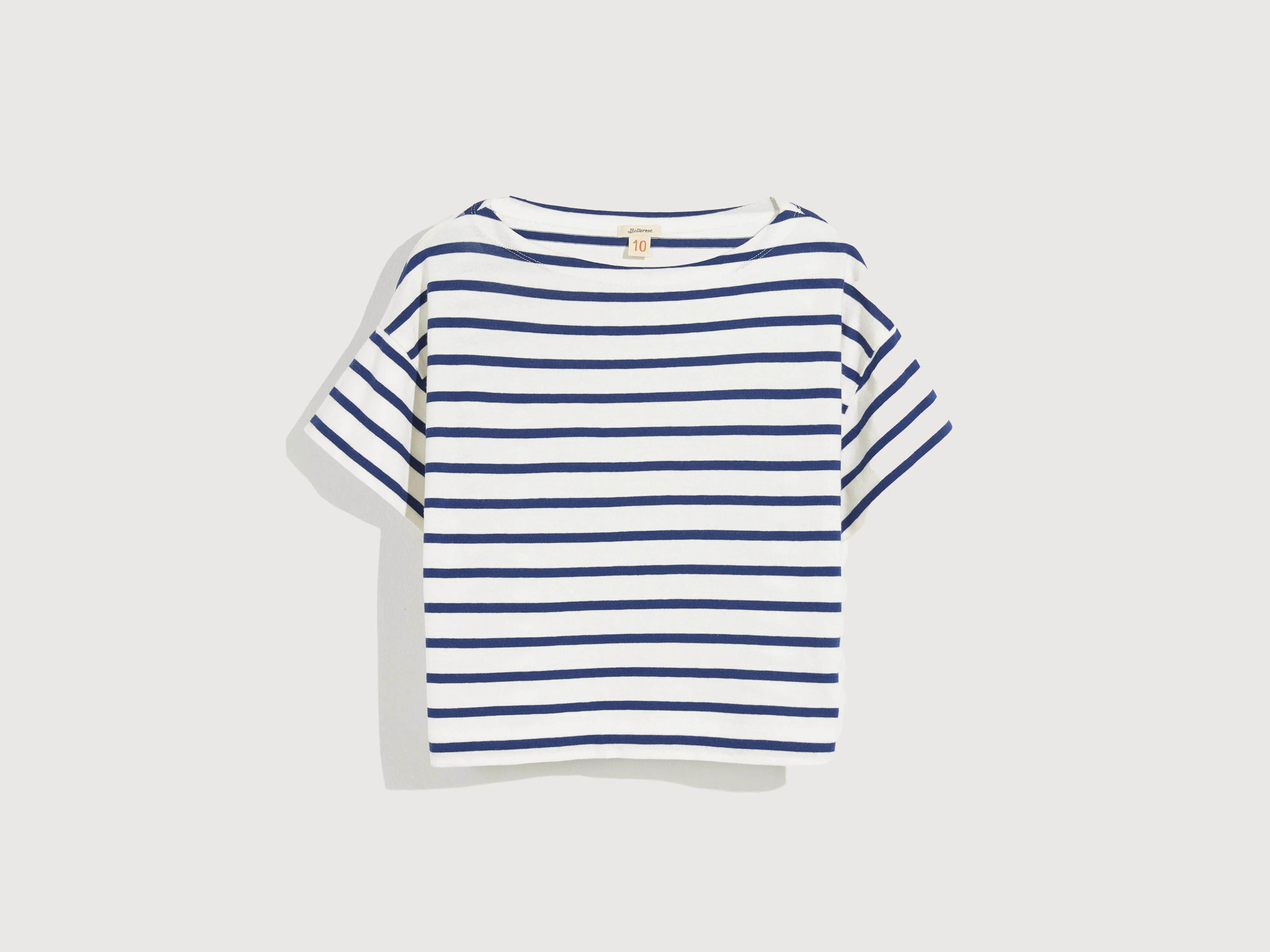 Vassy korte mouwen t-shirt (242 / G / STRIPE E)