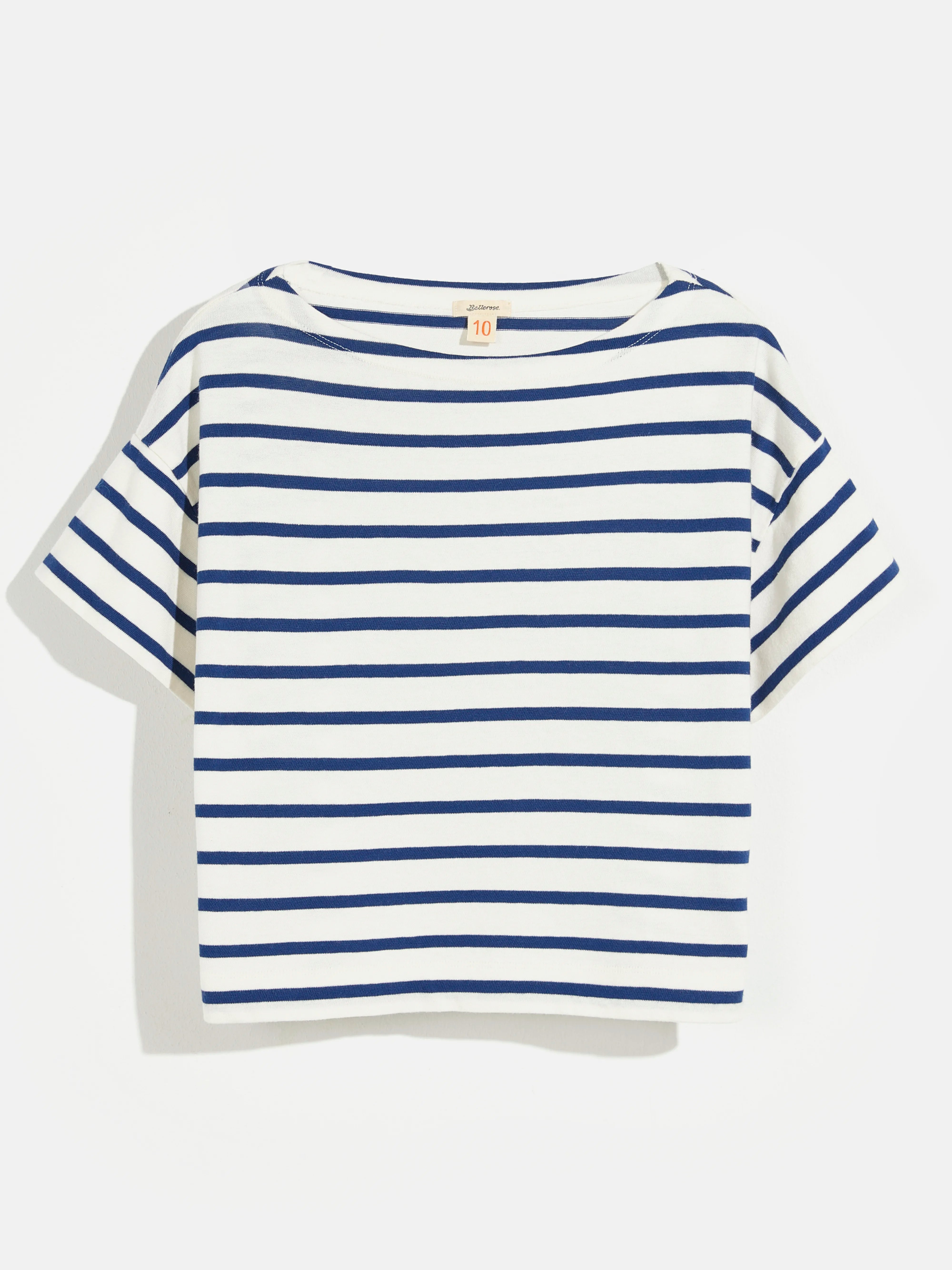 Vassy Korte Mouwen T-shirt - America / Ecru Voor Meisjes | Bellerose