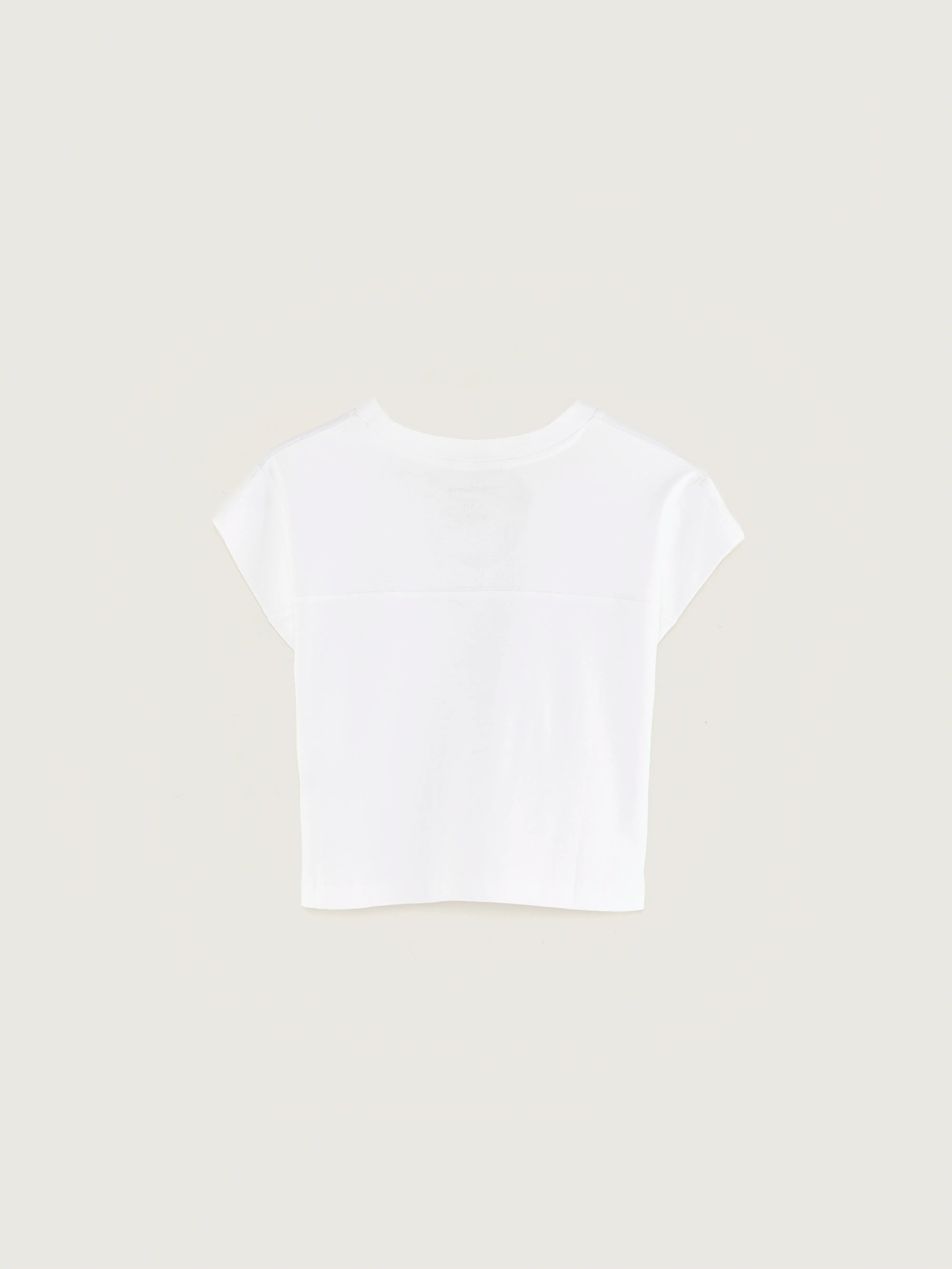 Crom T-shirt - White Voor Meisjes | Bellerose