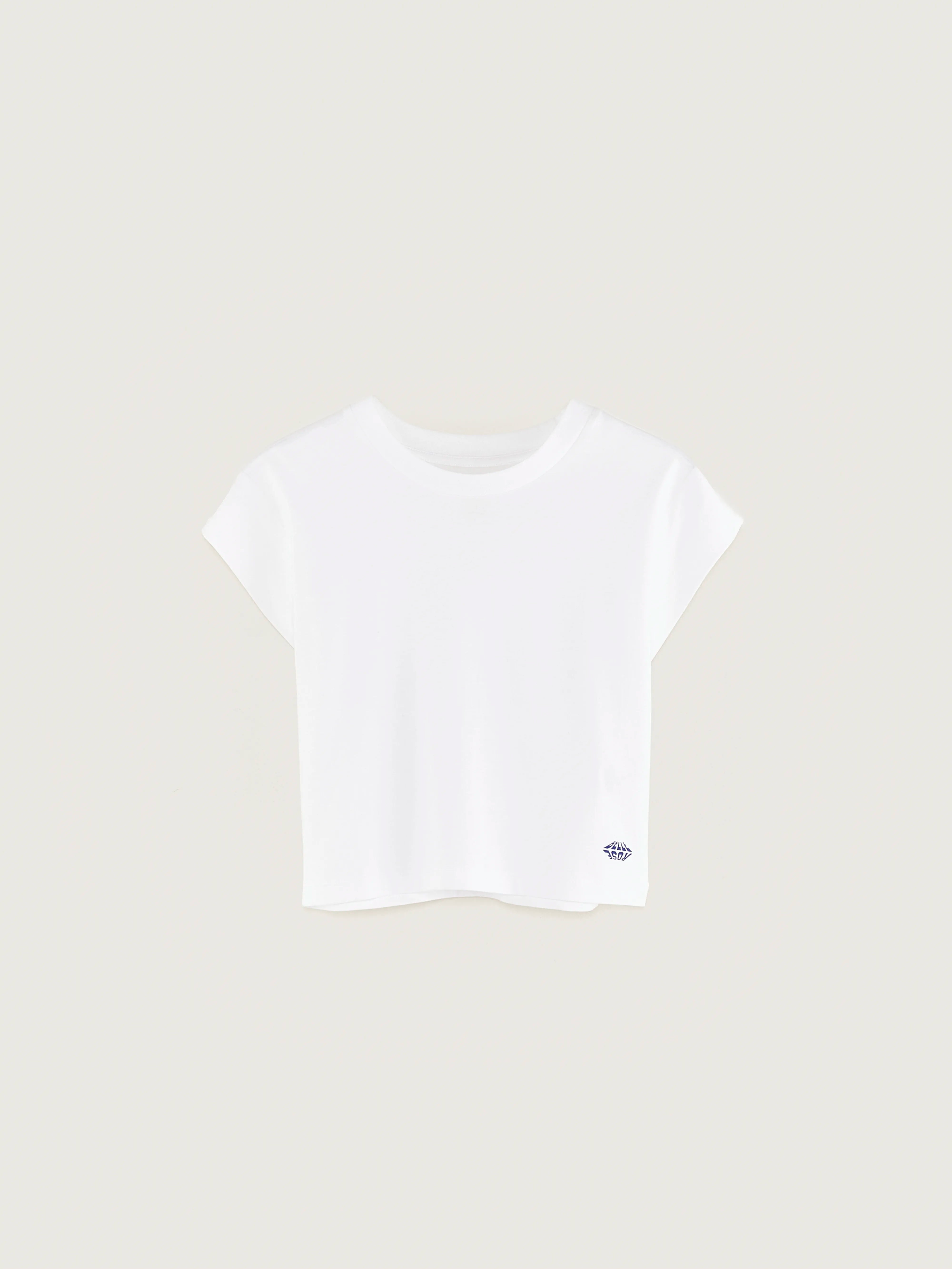 Crom T-shirt - White Voor Meisjes | Bellerose