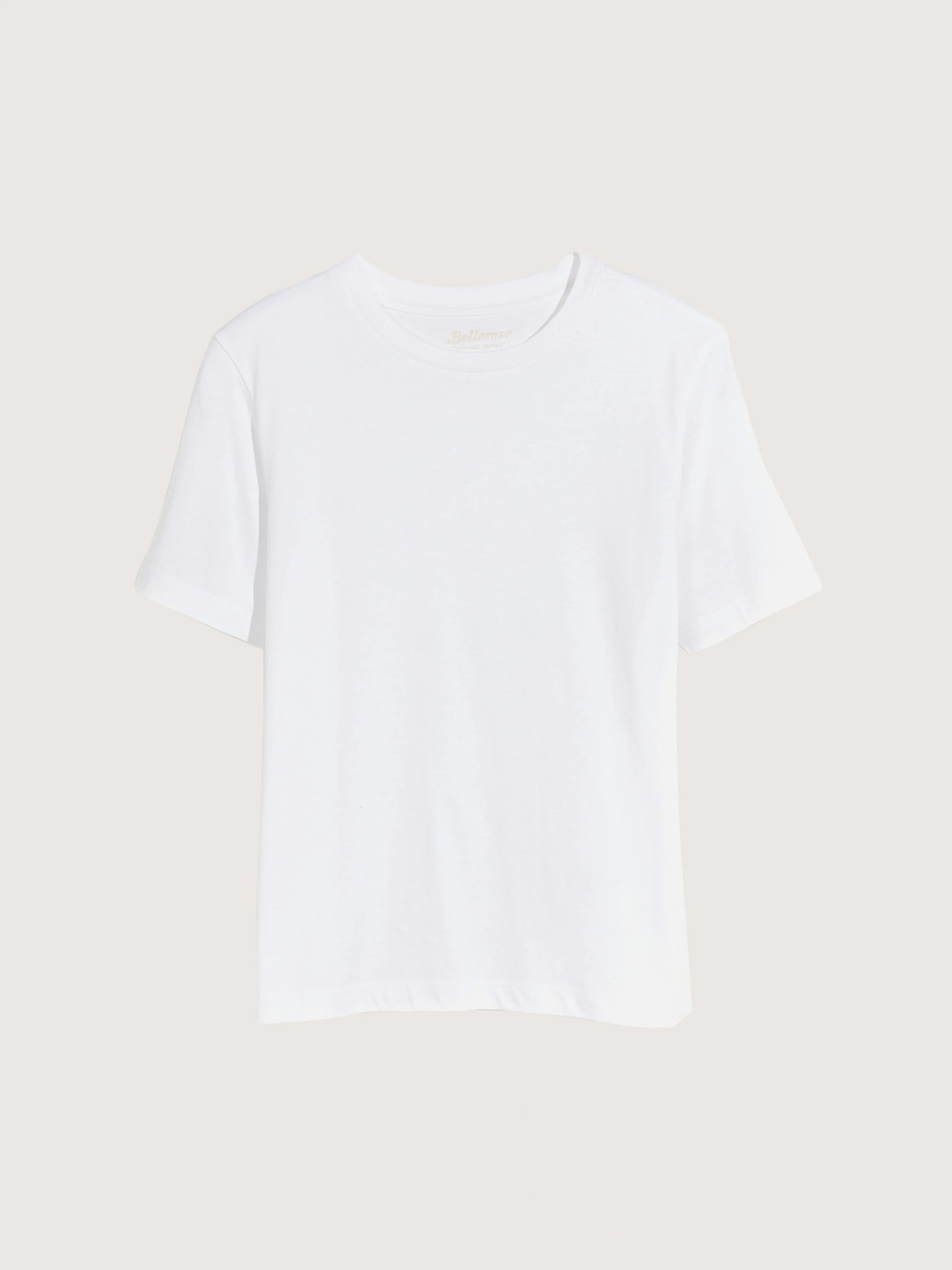 T-shirt À Courtes Manches Vince - White Pour Garçon | Bellerose