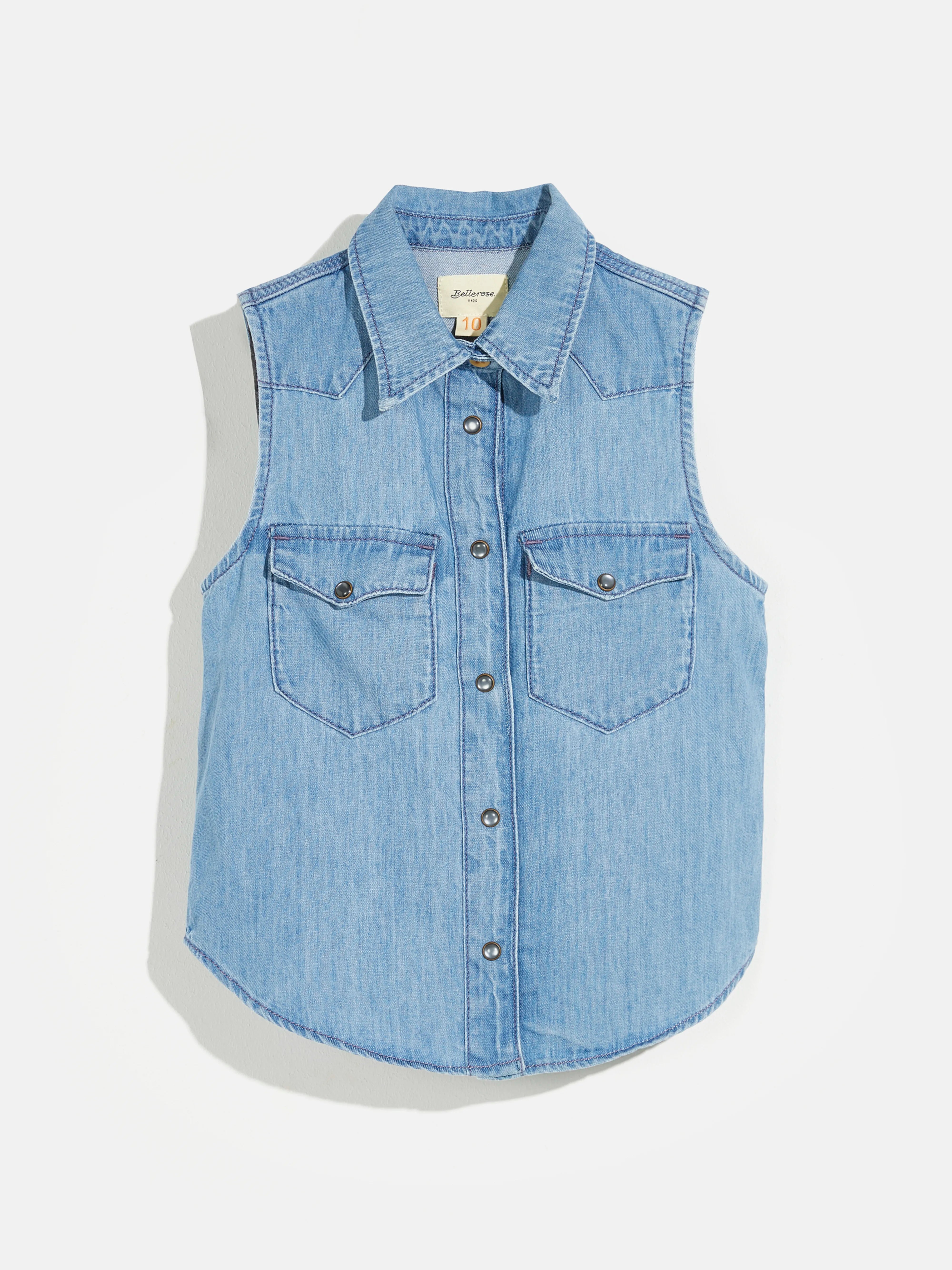 Patent Hemd Voor Meisjes | Bellerose