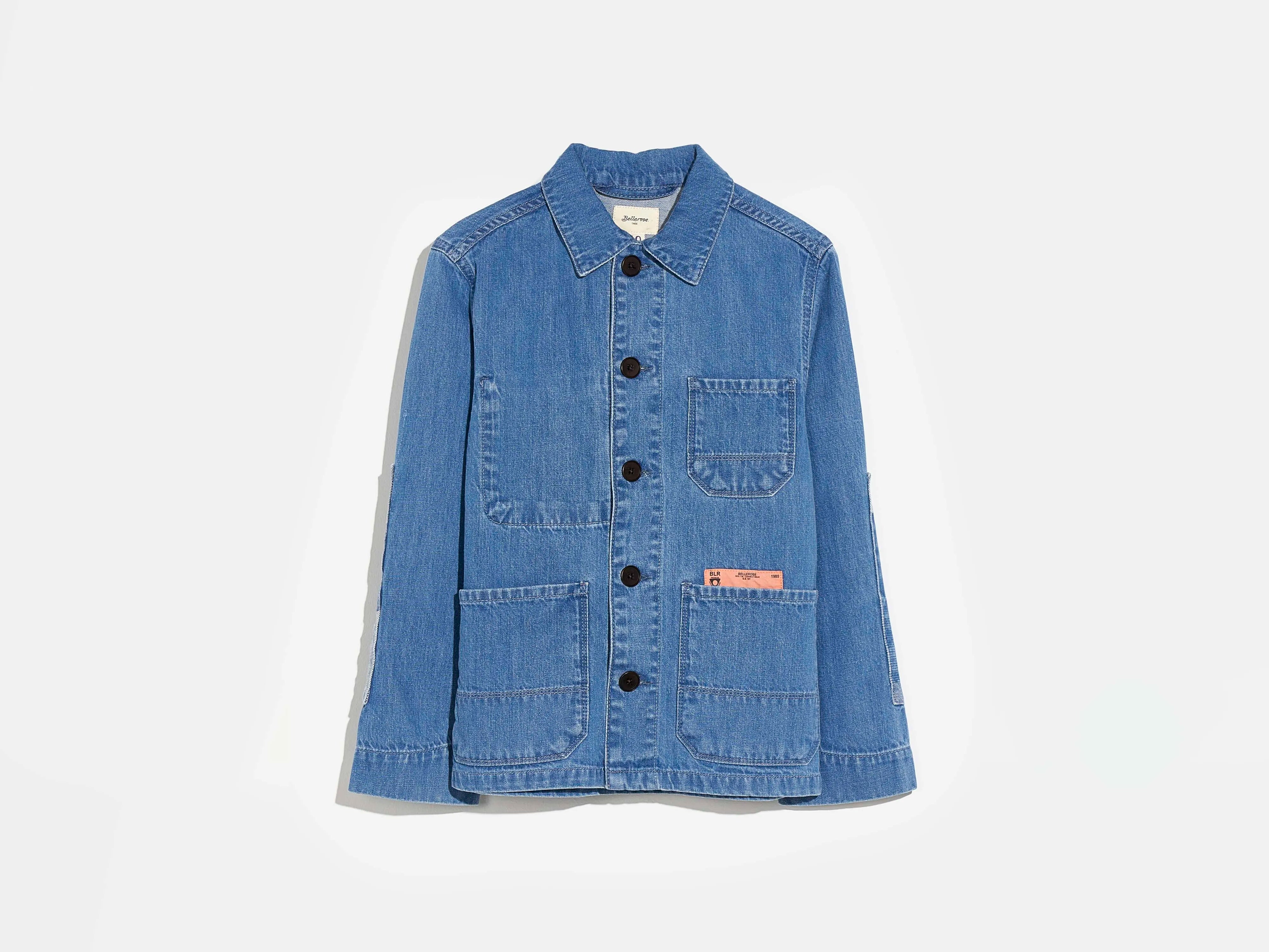 pieter vest  (241 / B / MD BLUE BLEACH)