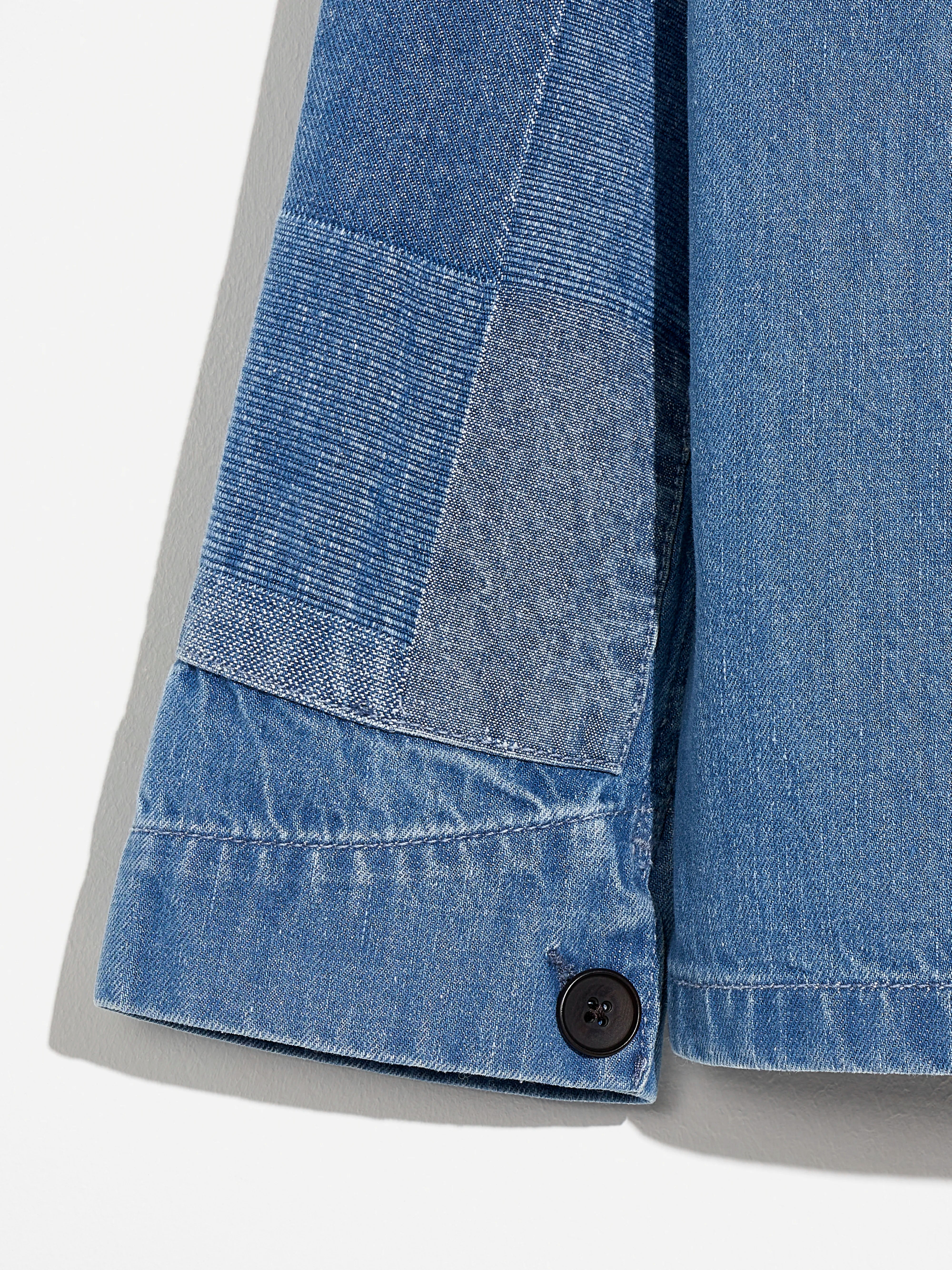pieter vest  (241 / B / MD BLUE BLEACH)