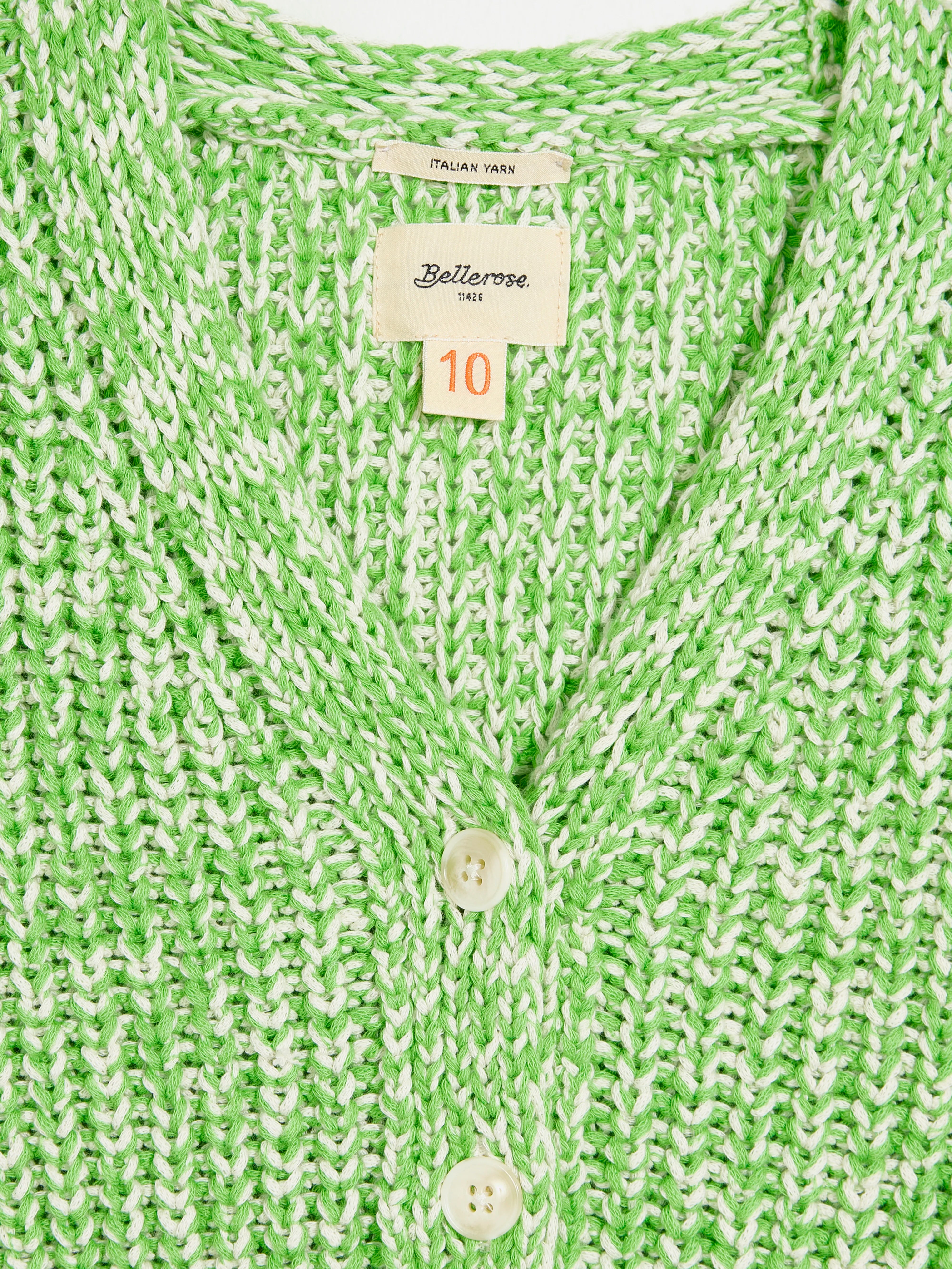 cardigan sans manches afil (241 / G / ACID)
