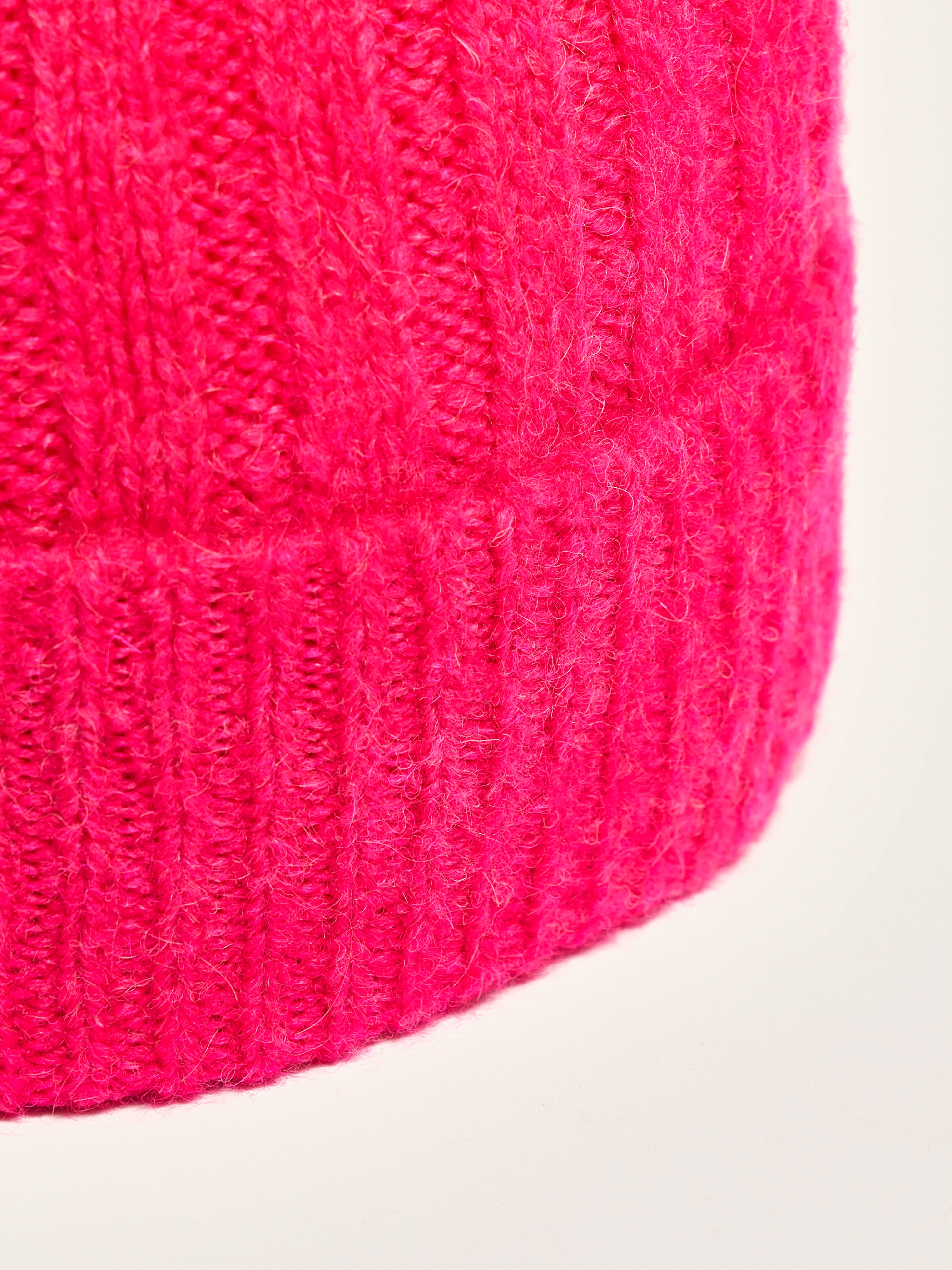 Bonnet En Maille Aupte - Fushia Pour Fille | Bellerose