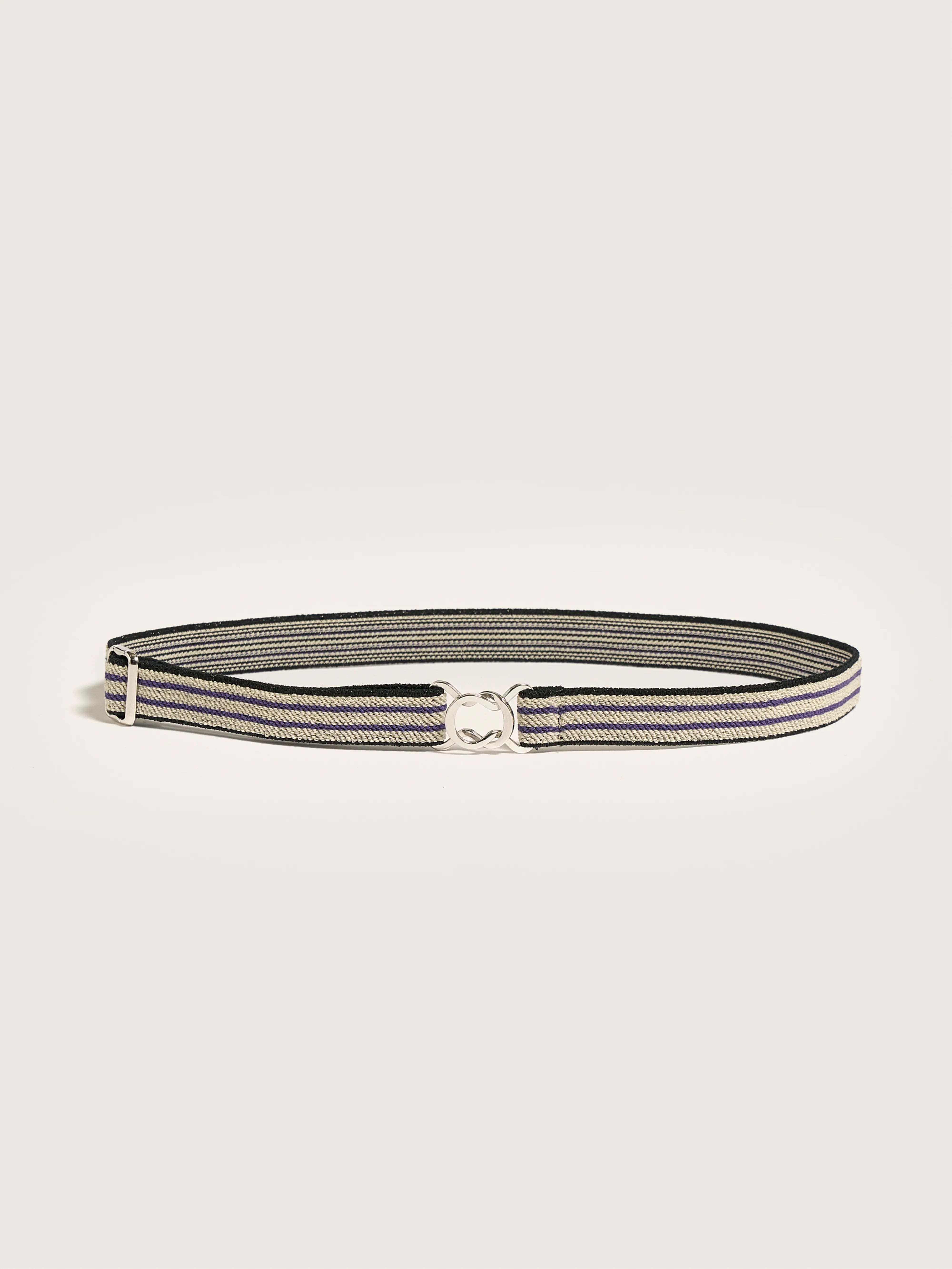 Vibak Elastic Belt - Myosotis / Shell For Girls | Bellerose