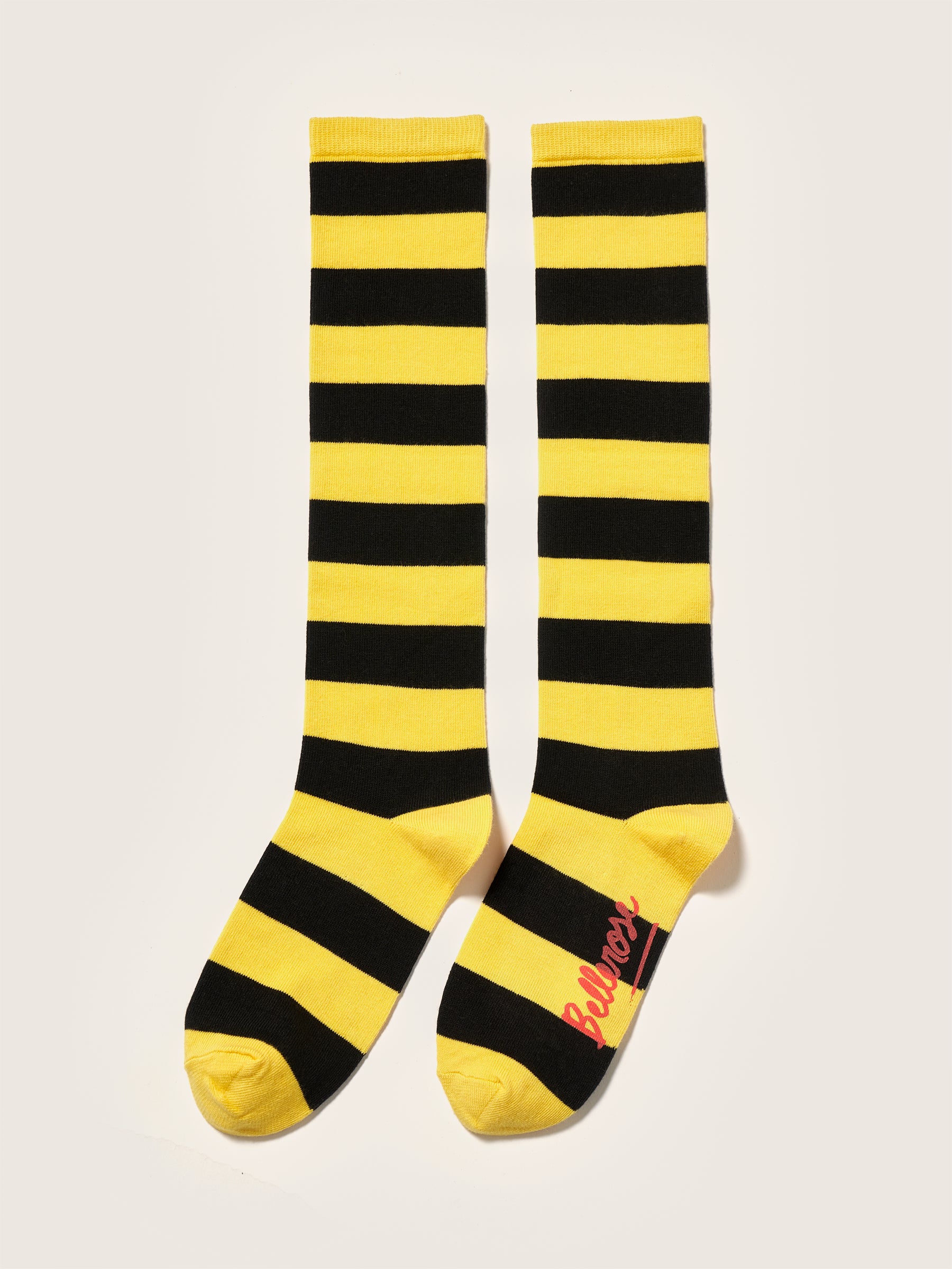 Bichir Knee-high Socks - Black beauty / Mimosa For Girls | Bellerose