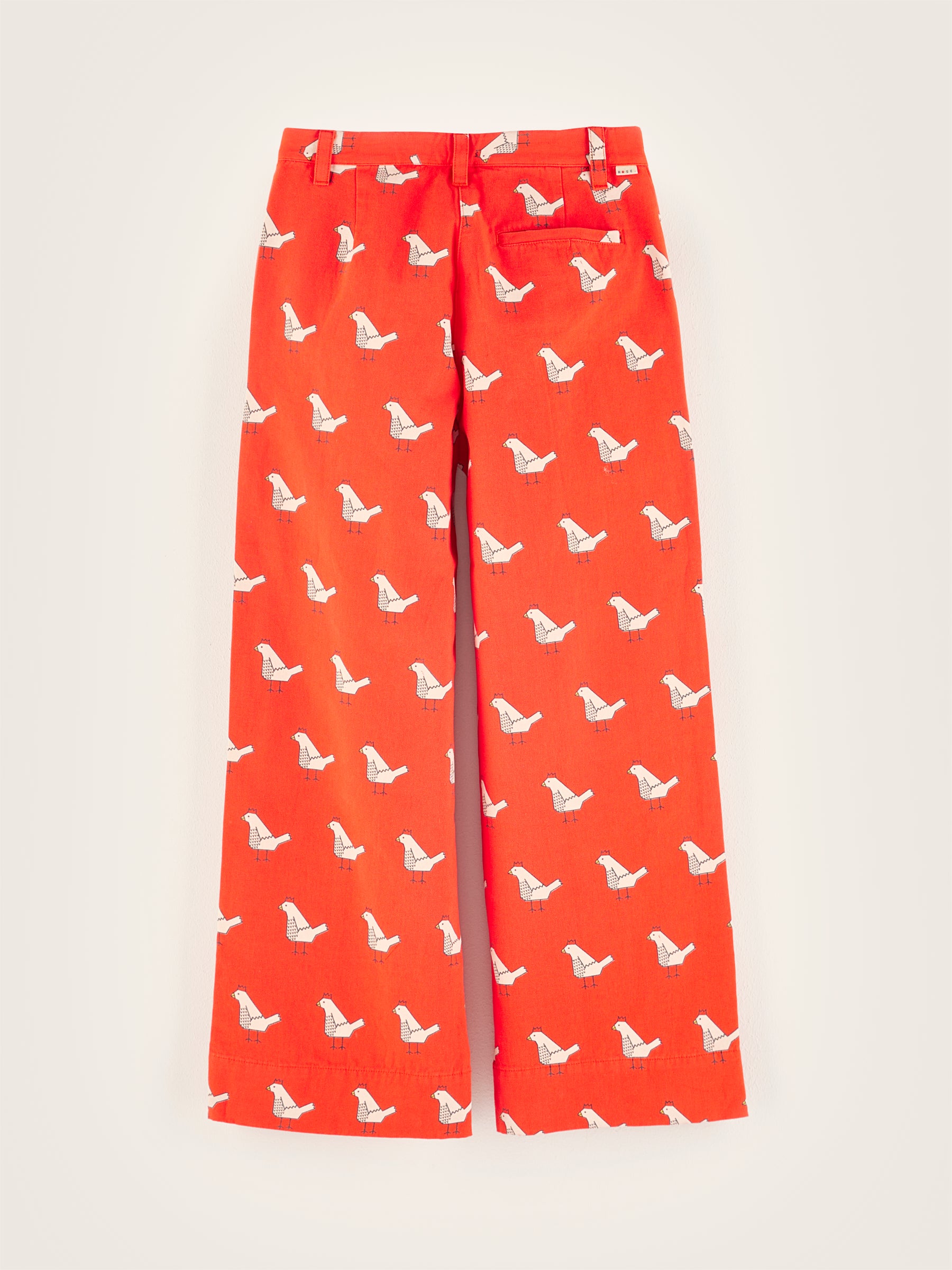 Poule Wide Pleated Trousers - Grenadine For Girls | Bellerose