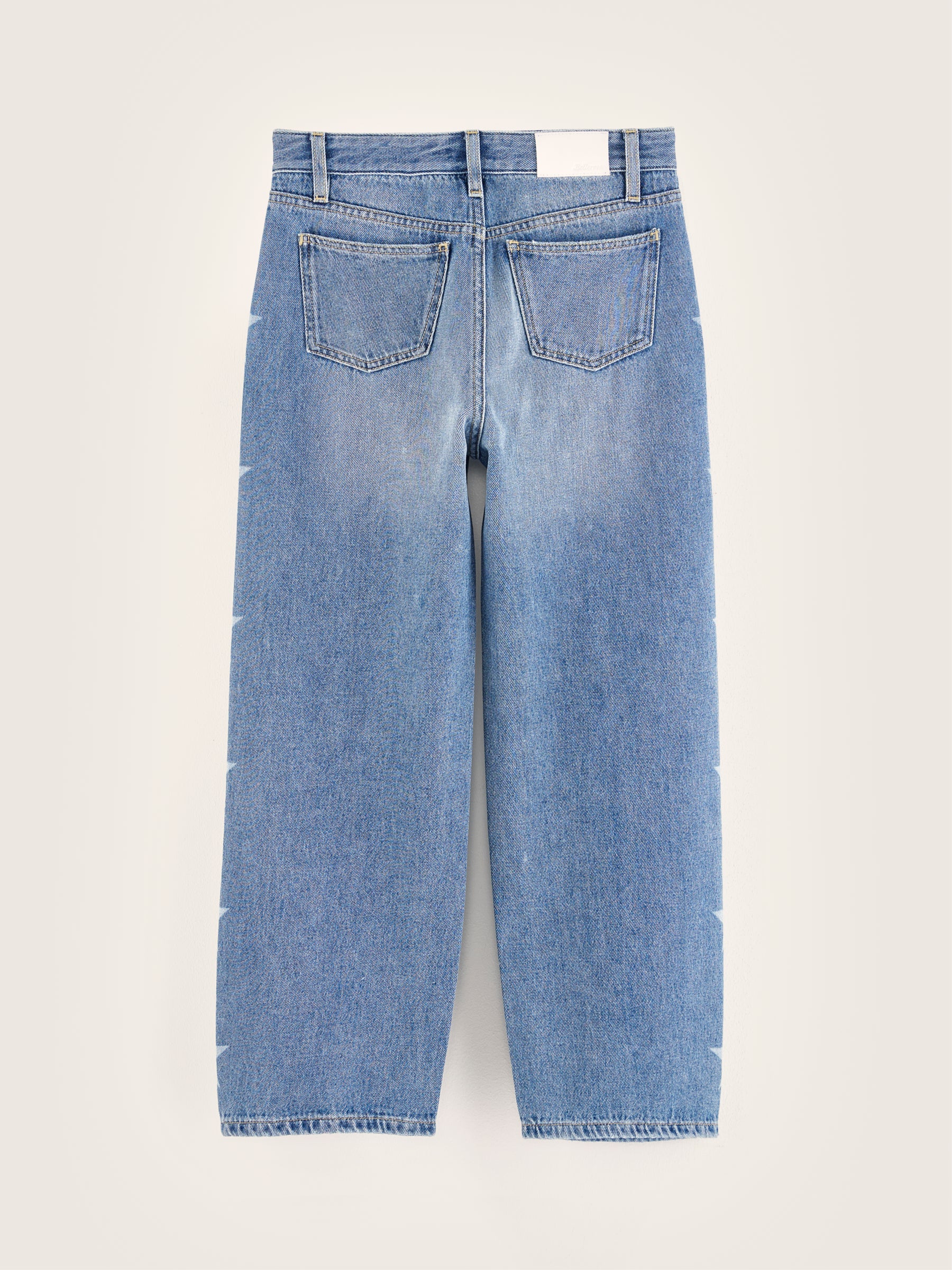 Kaatje Relaxed Jeans - Medium blue bleach For Girls | Bellerose