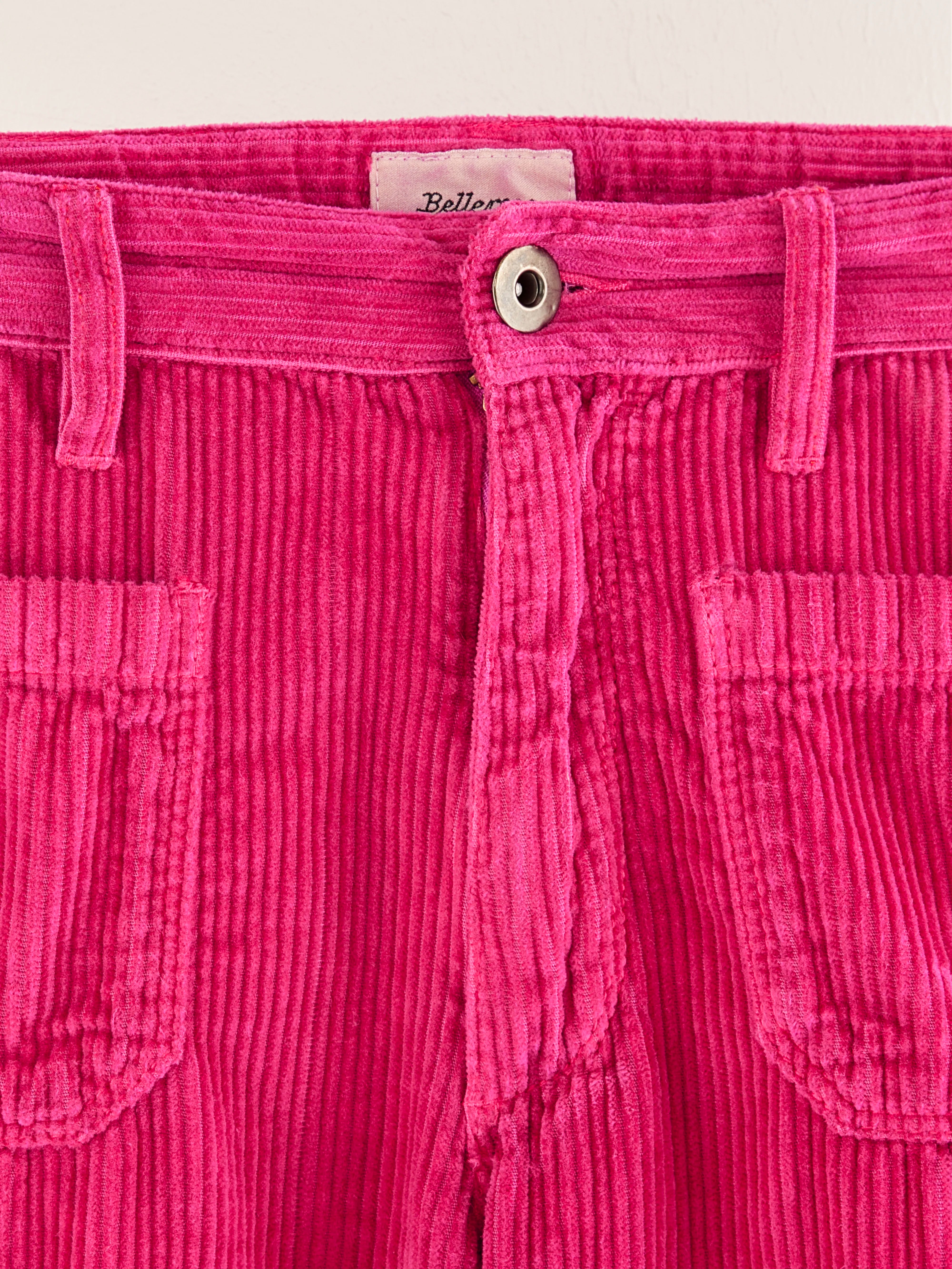 Pantalon En Velours Pepy - Fushia Pour Fille | Bellerose