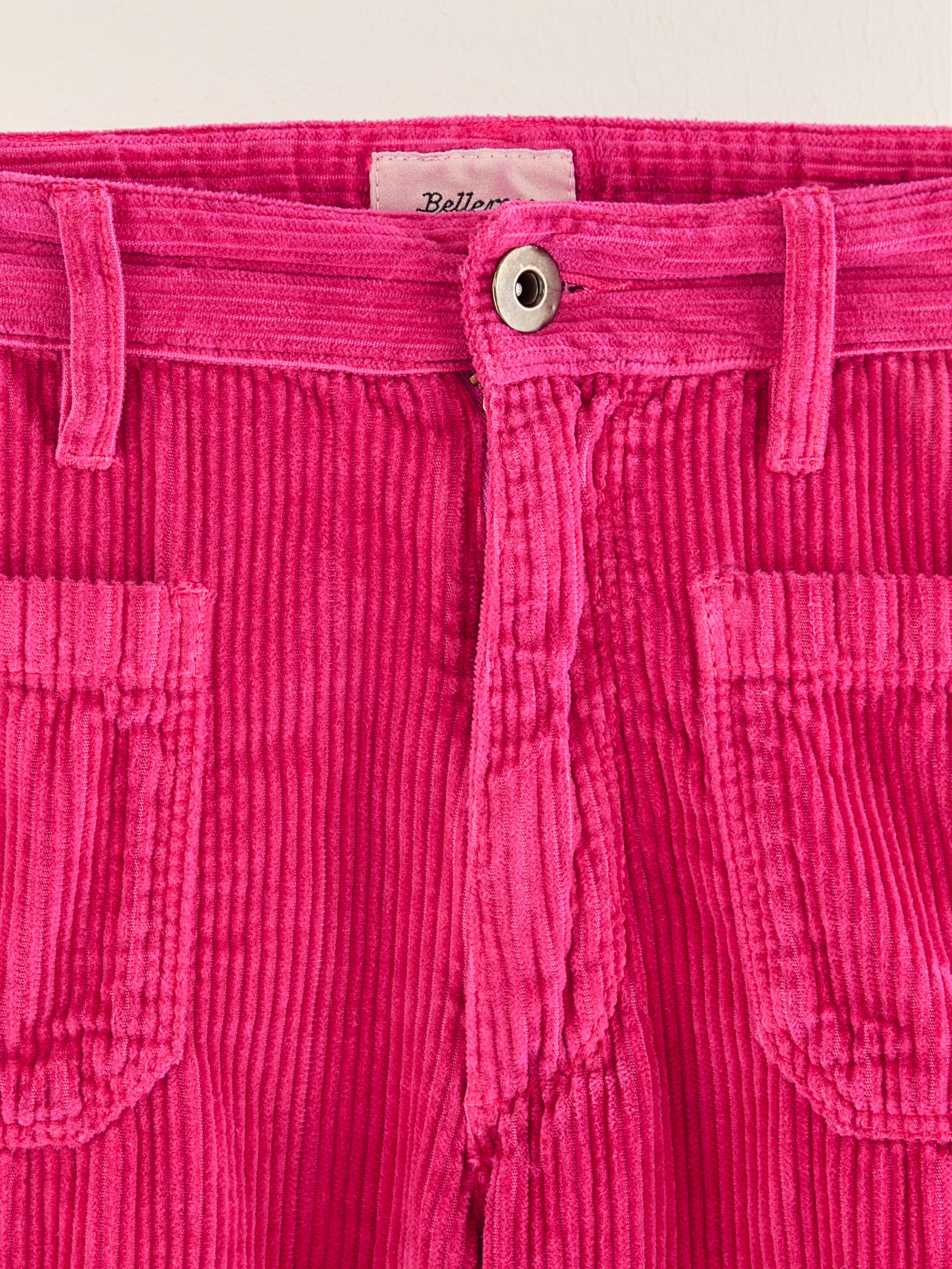 Pantalon En Velours Pepy - Fushia Pour Fille | Bellerose