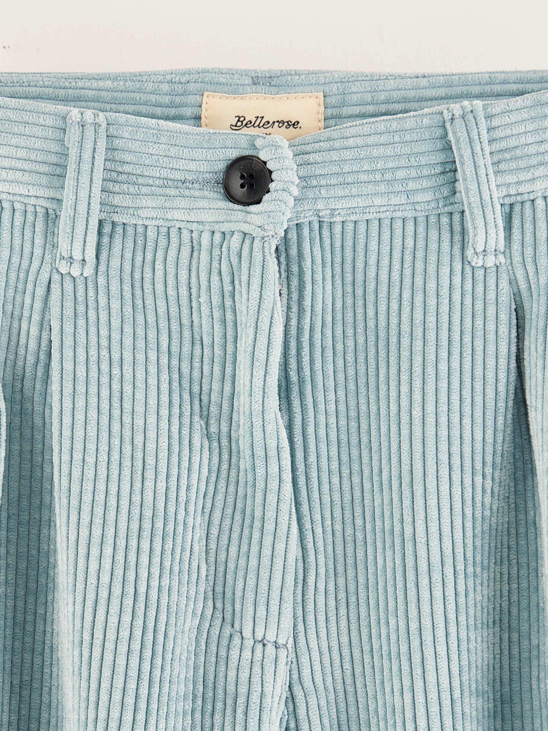 Pantalon En Velours Katie - Aqua Pour Fille | Bellerose