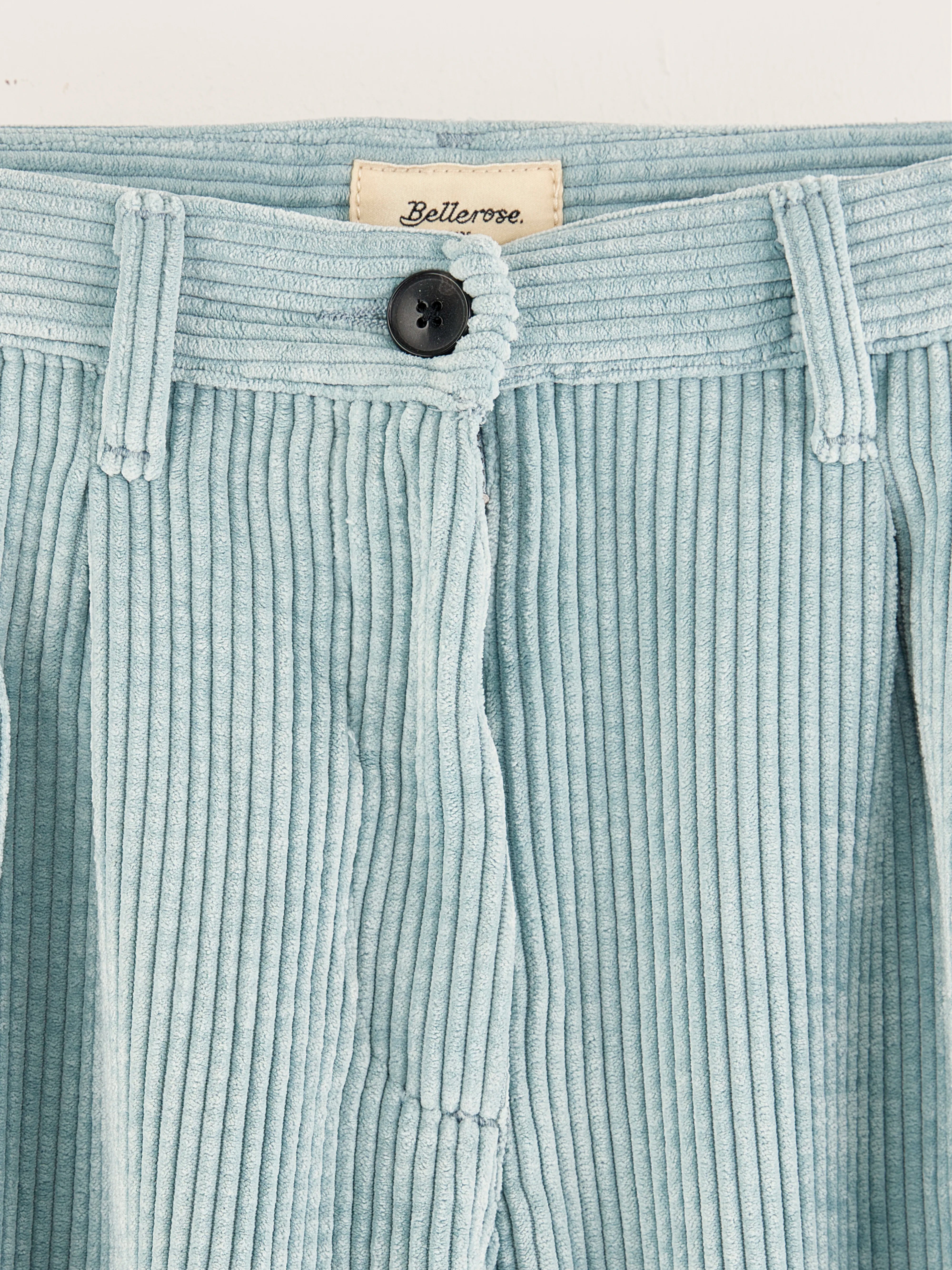 Pantalon En Velours Katie - Aqua Pour Fille | Bellerose