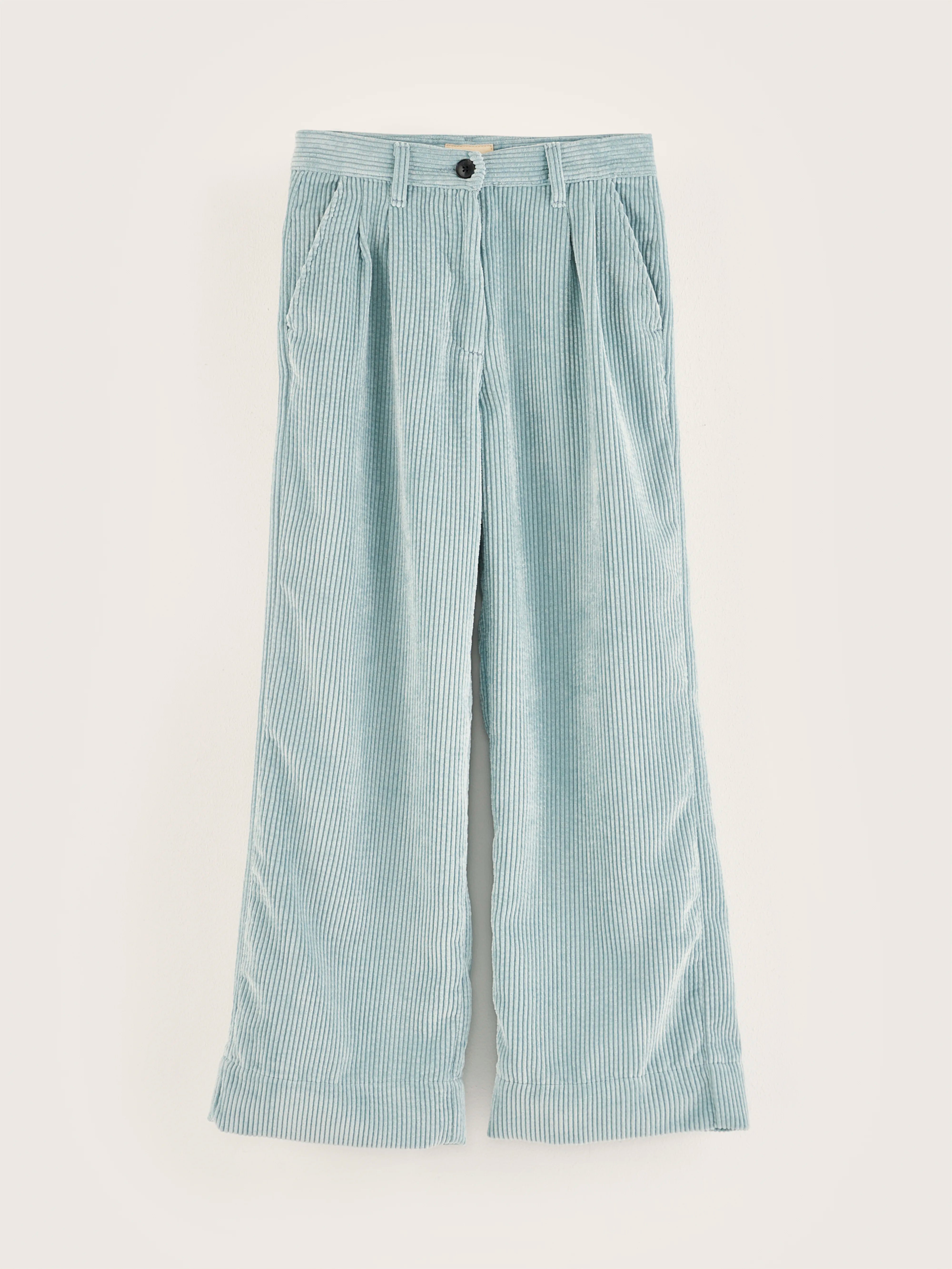 Pantalon En Velours Katie - Aqua Pour Fille | Bellerose