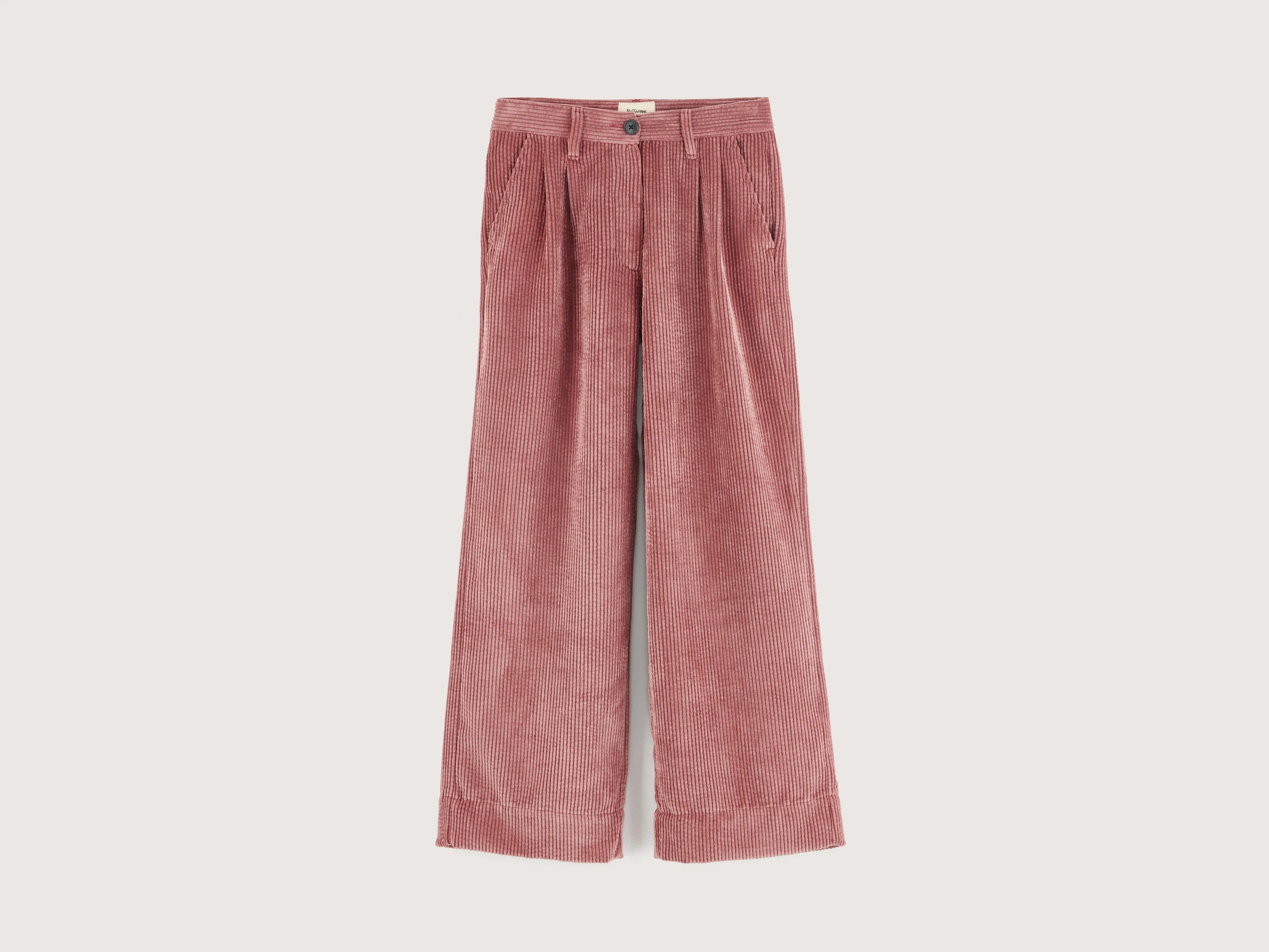 Pantalon en velours Katie (242 / G / LYCHEE)