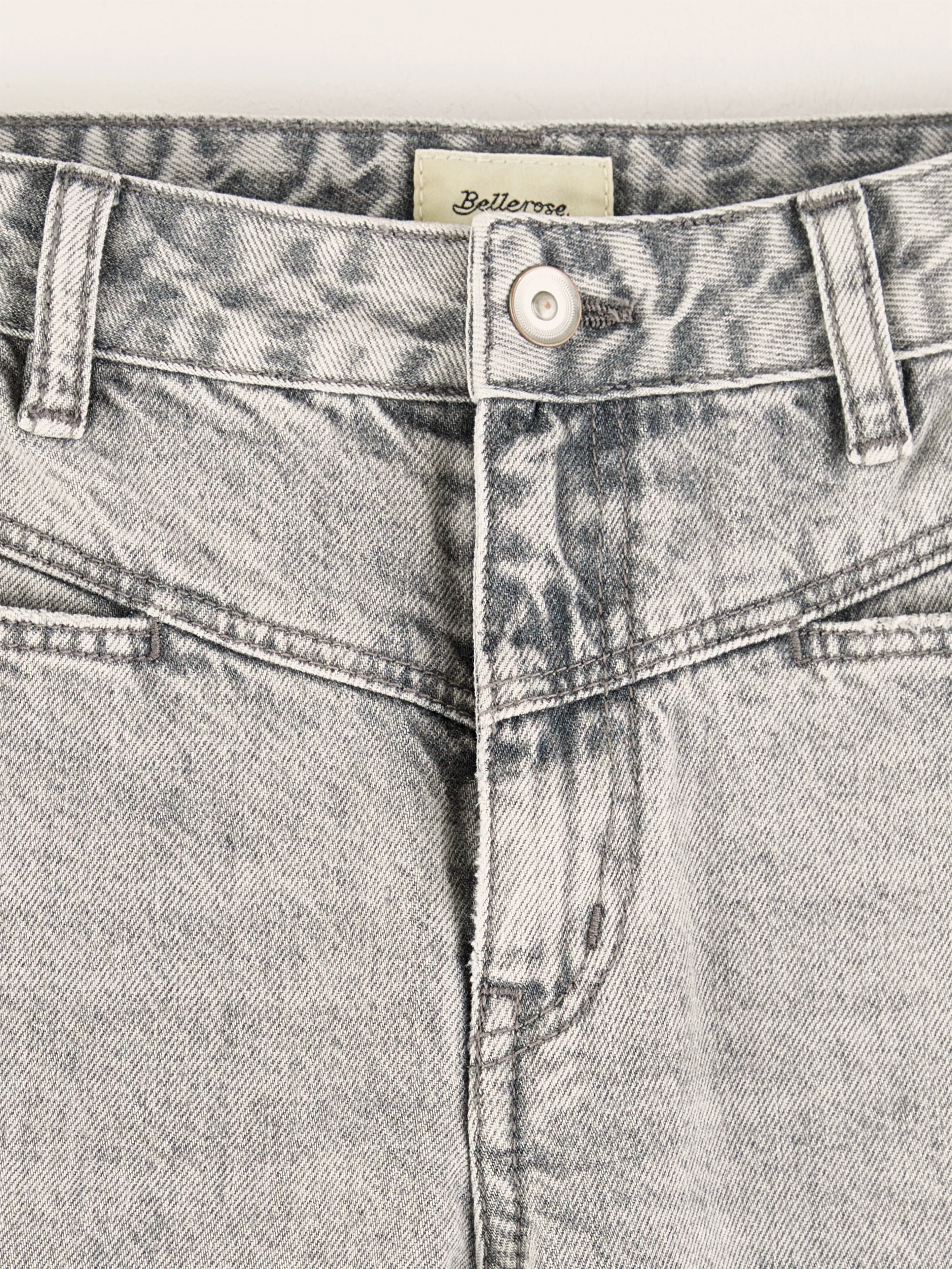 Pixa Tapered Jeans - Used grey Voor Meisjes | Bellerose