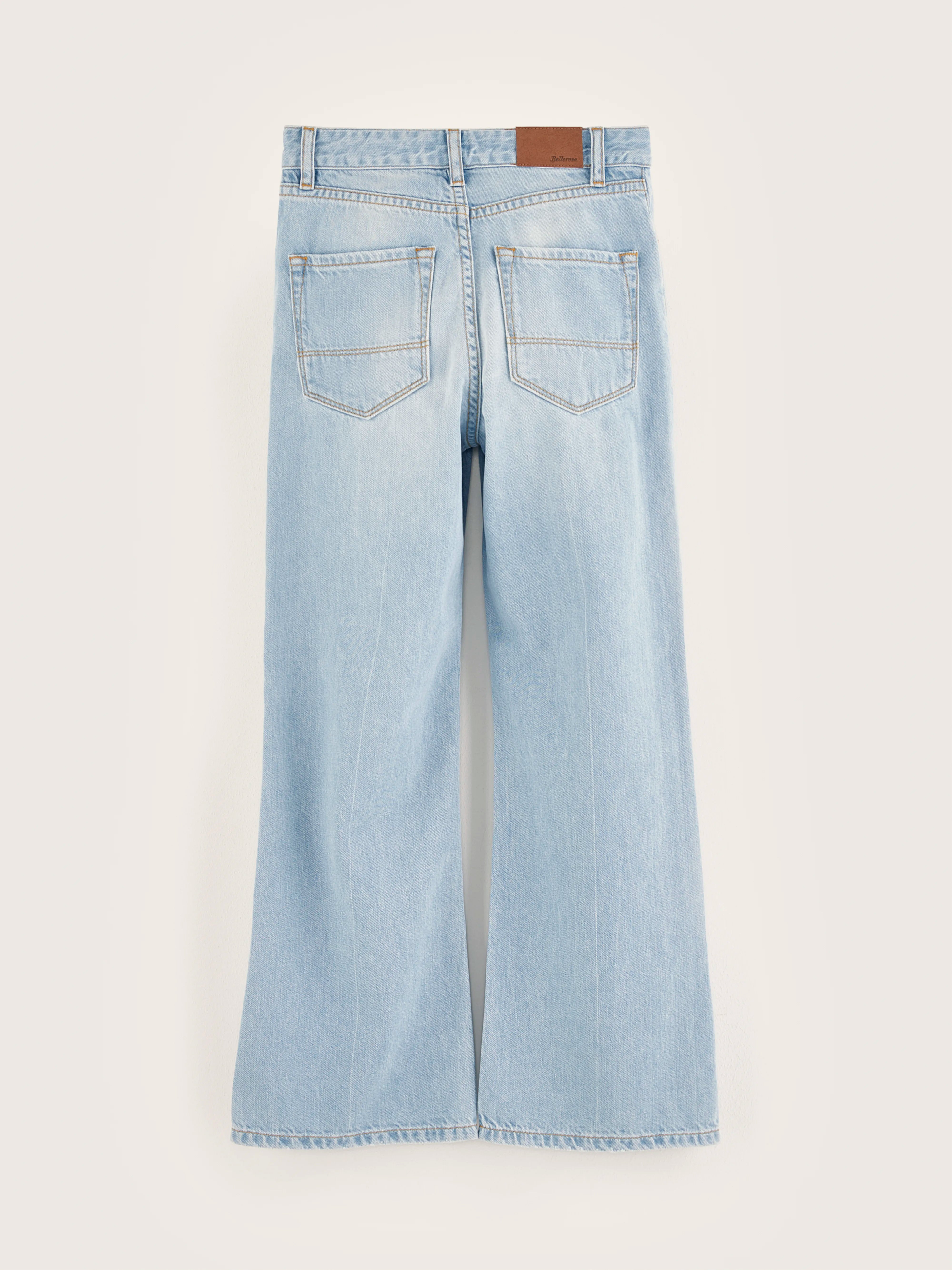 Popies Flared Jeans - Lt blue bleach Voor Meisjes | Bellerose