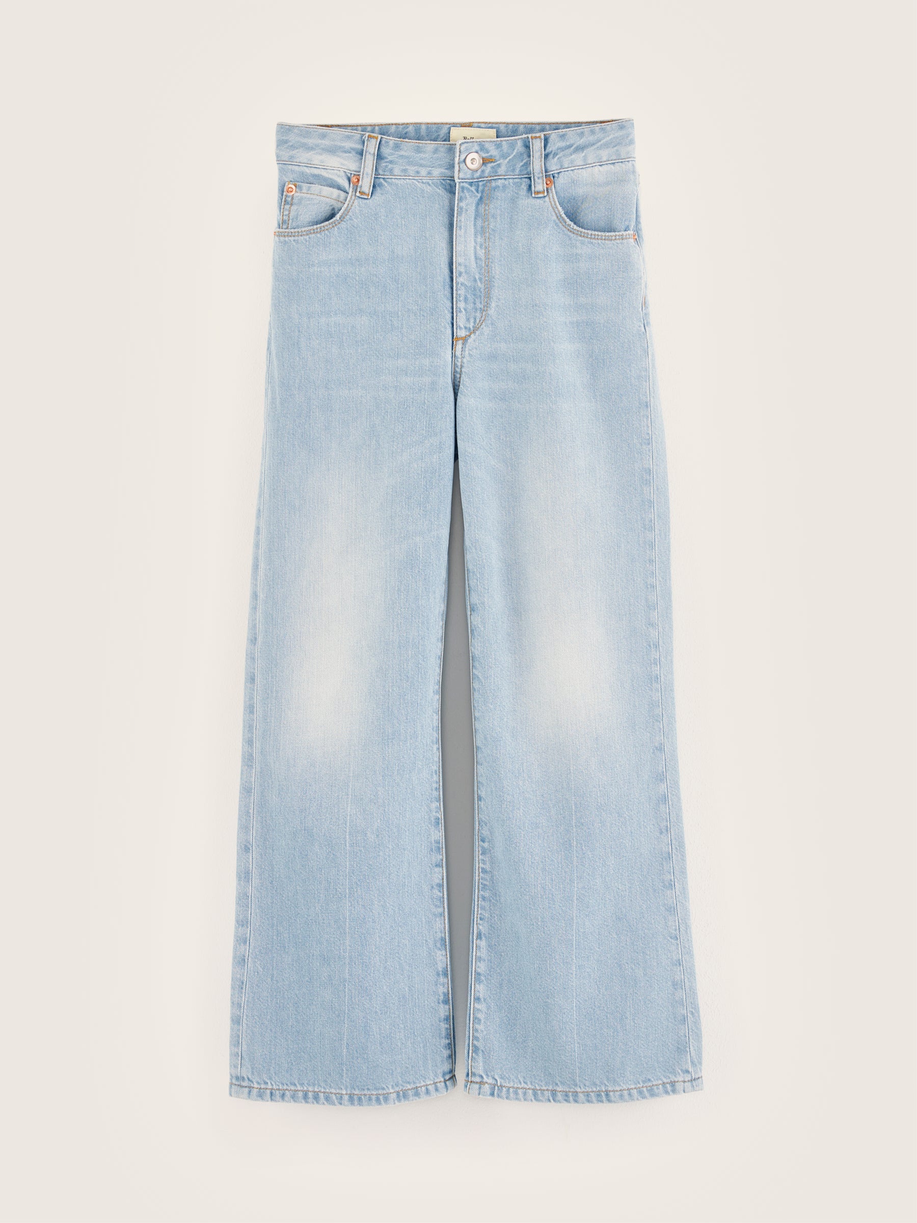 Popies Flared Jeans - Light blue bleach For Girls | Bellerose