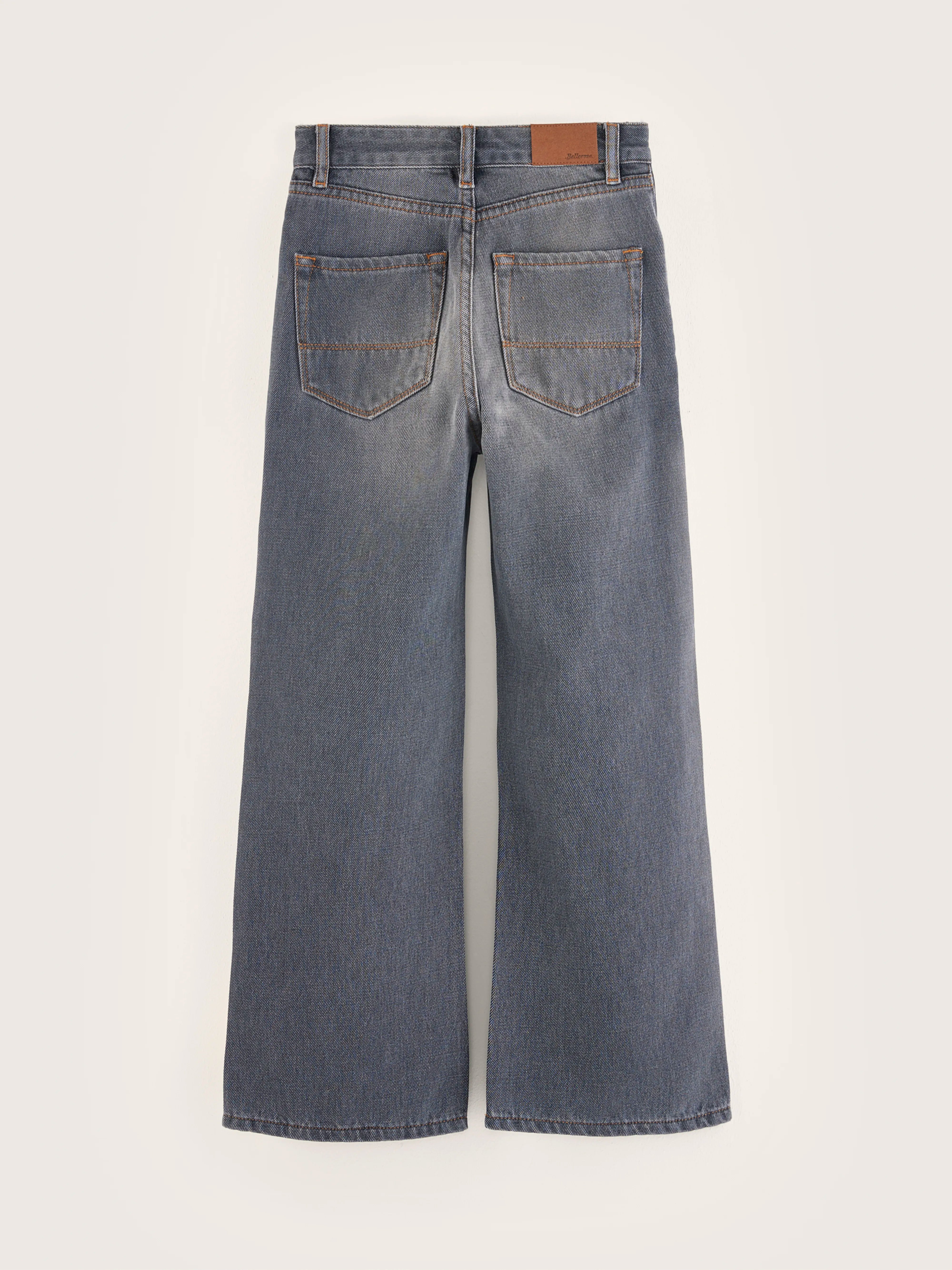 Popies Flared Jeans - Used grey For Girls | Bellerose