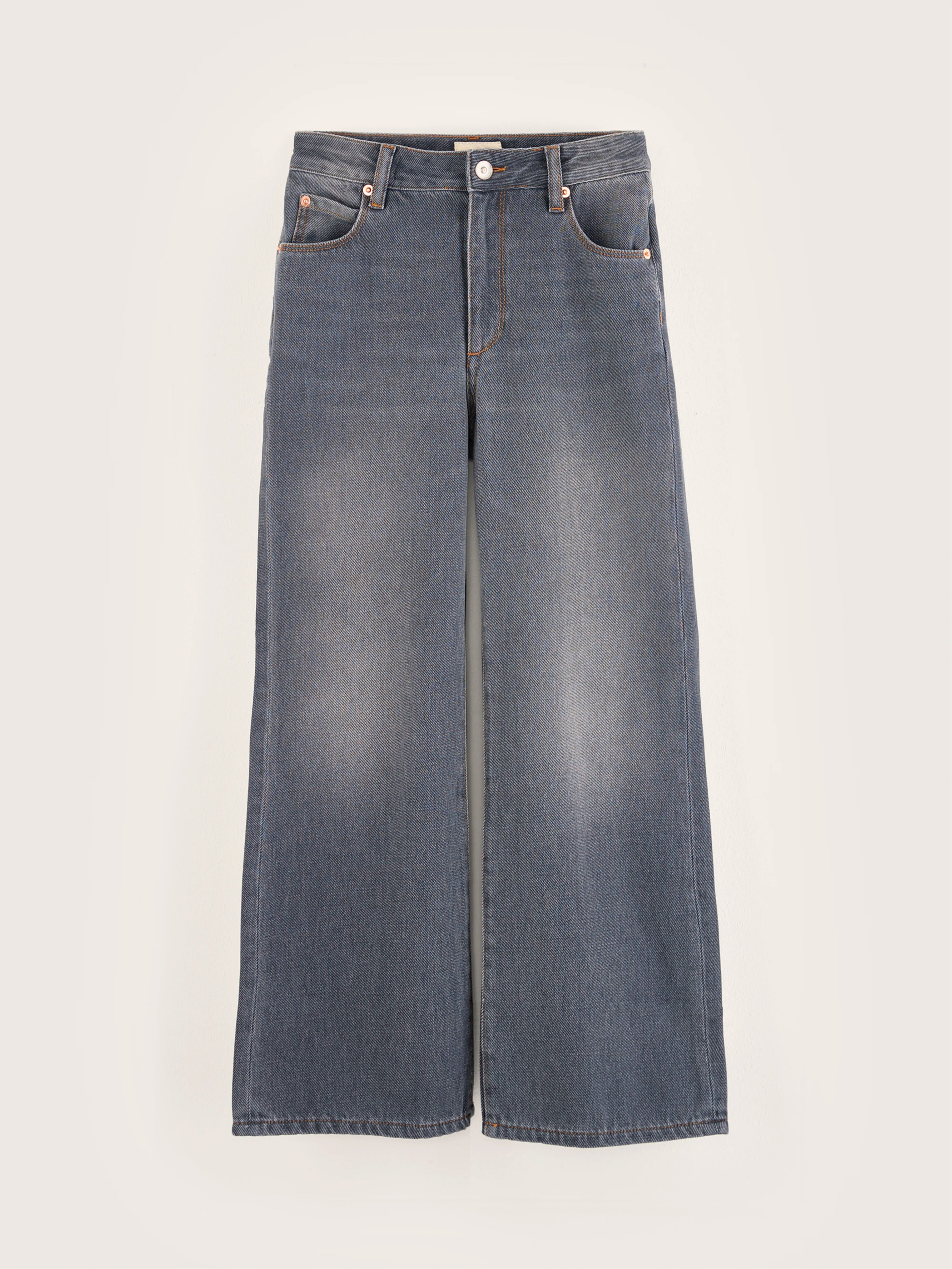 Popies Flared Jeans - Used grey For Girls | Bellerose