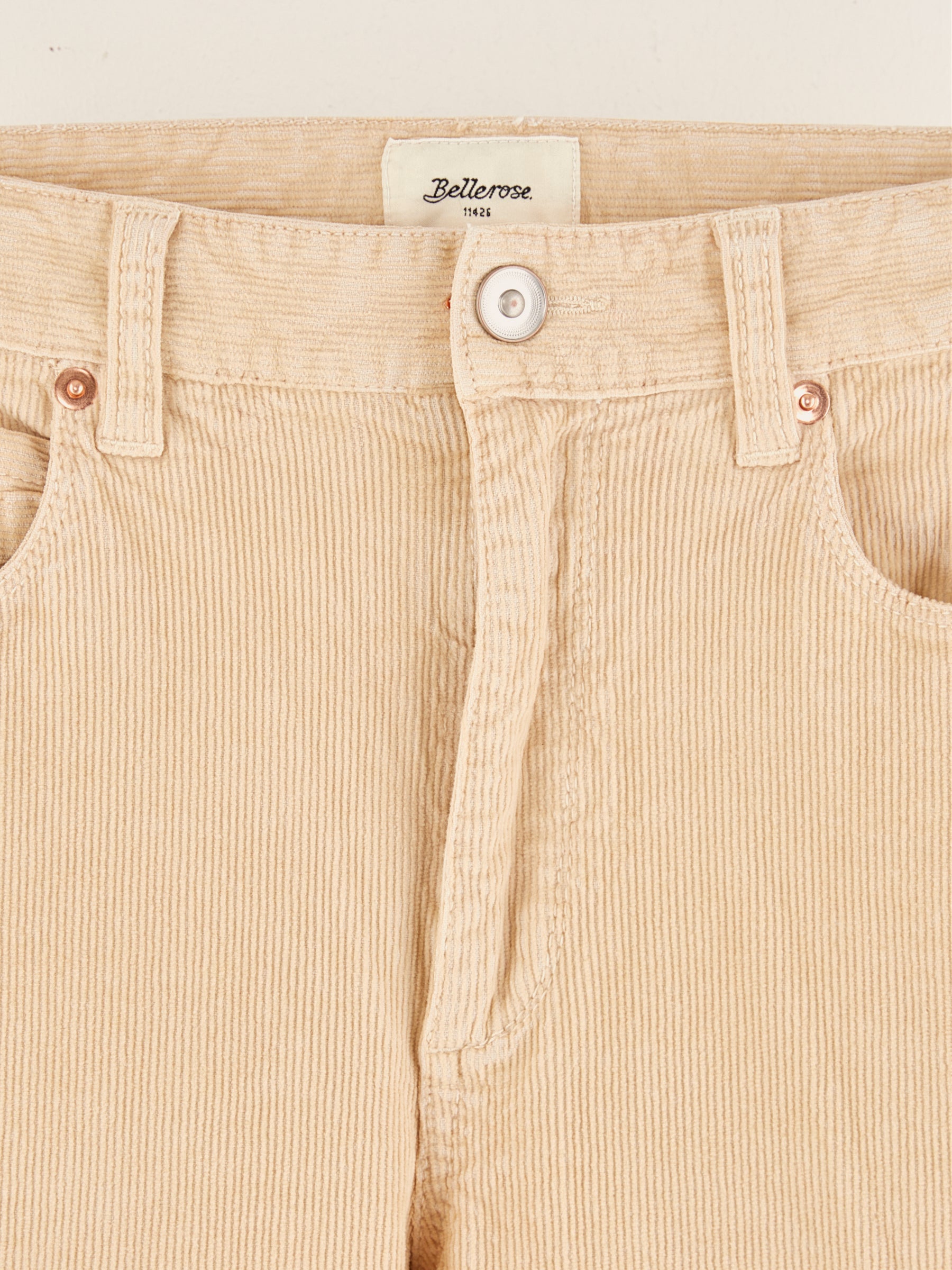 Popies corduroy trousers (242 / G / SUGARCANE)