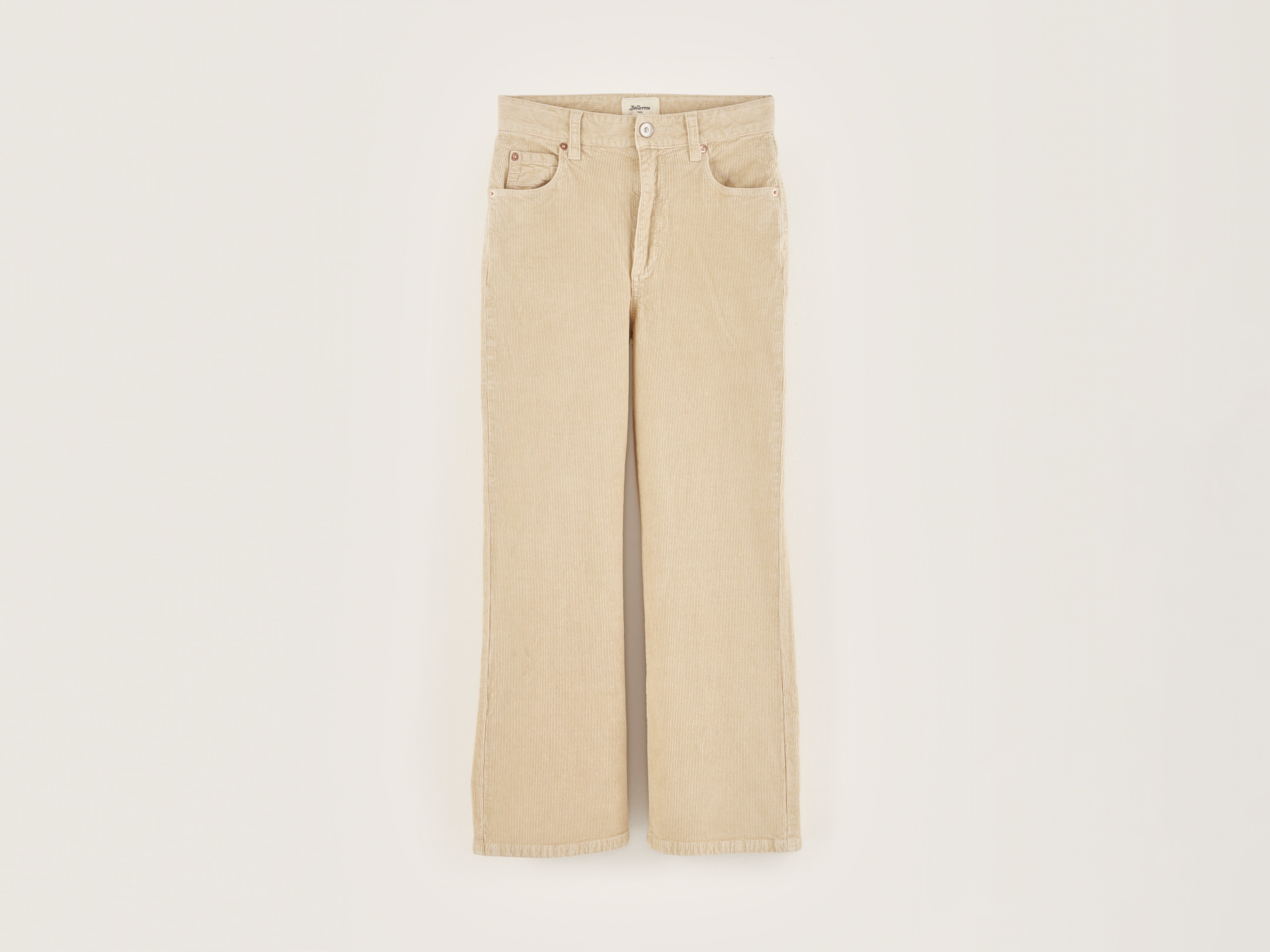 Popies corduroy broek (242 / G / SUGARCANE)