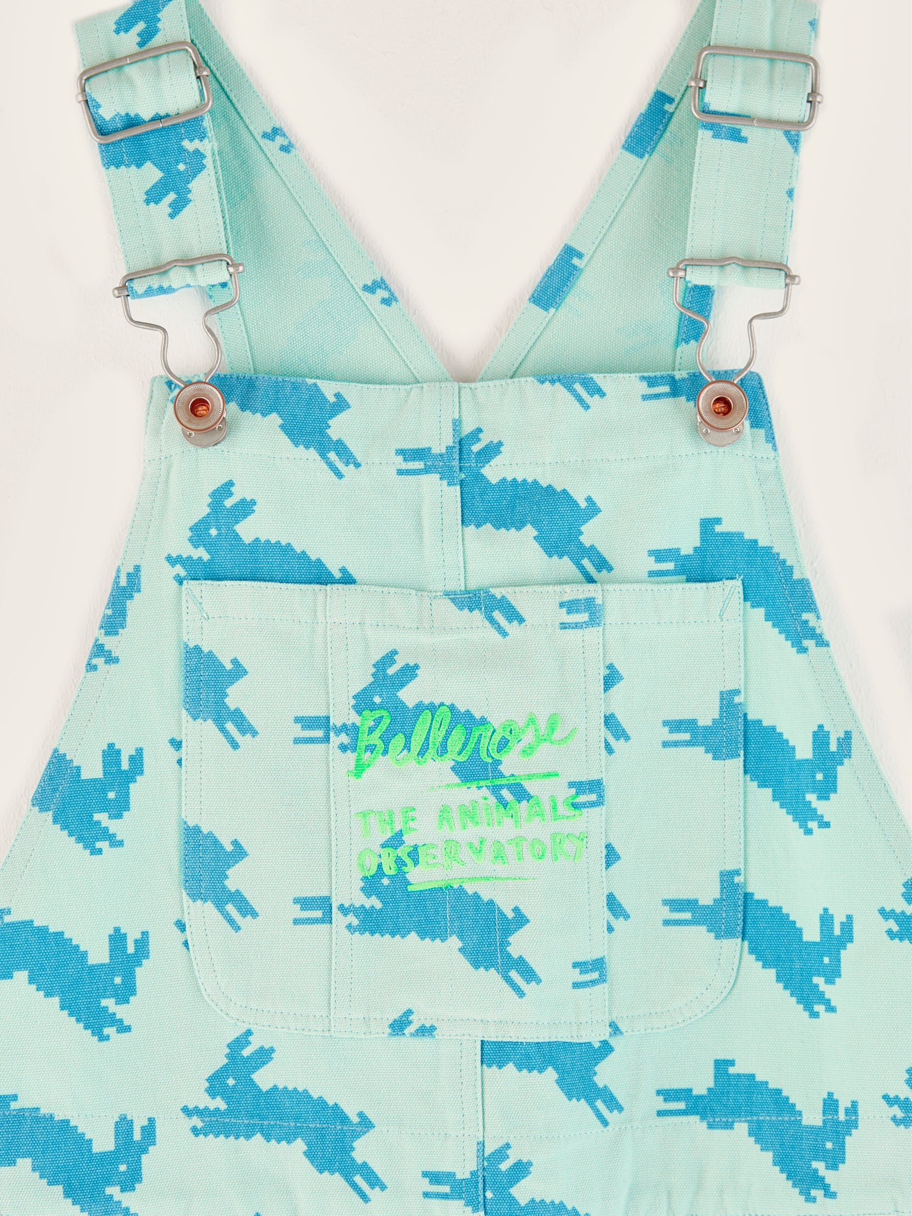 Padoek Overalls - Aqua For Girls | Bellerose