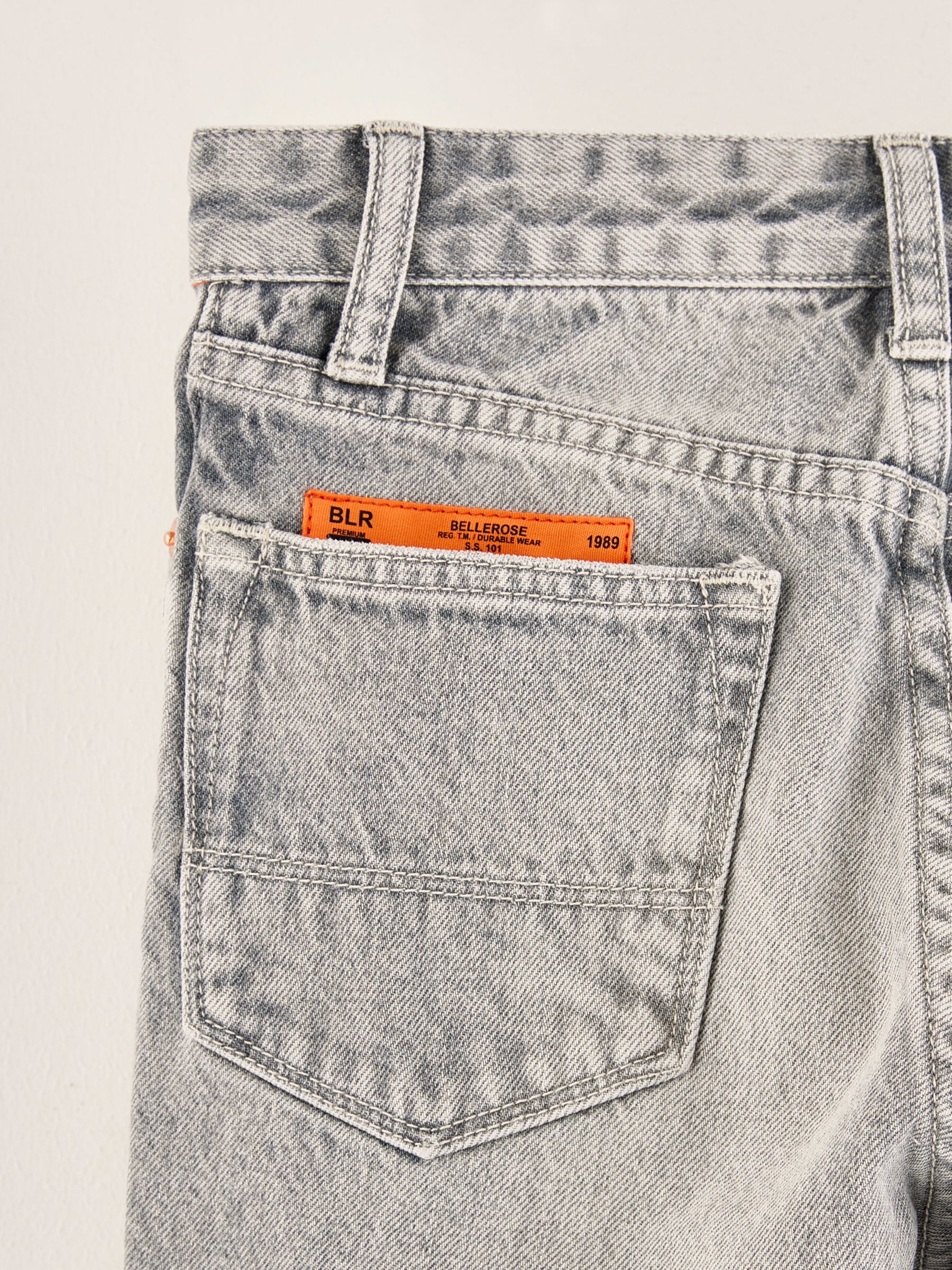 Peyo Tapered Jeans - Grey stone Voor Jongens | Bellerose