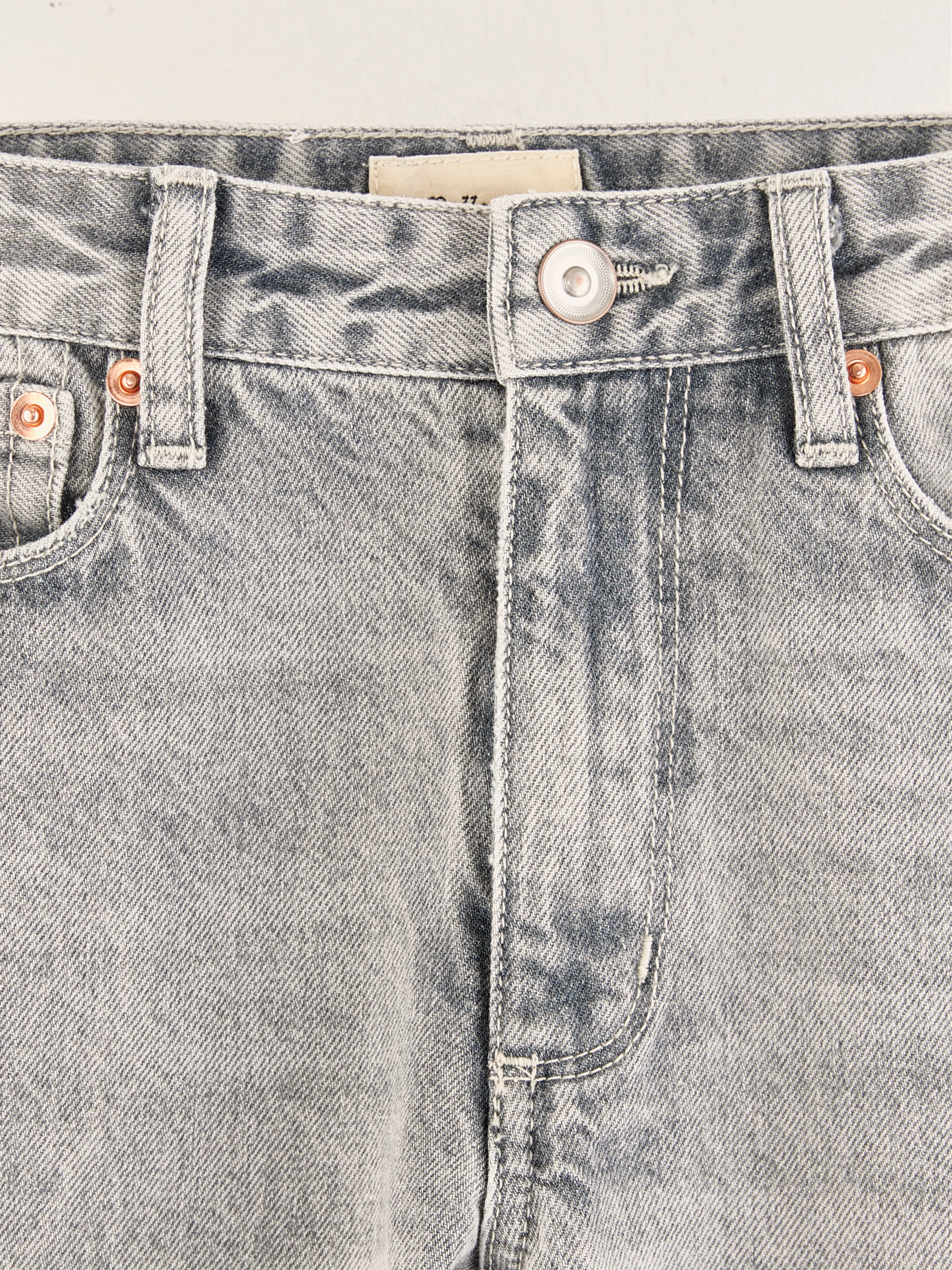 Peyo Tapered Jeans - Grey stone For Boys | Bellerose