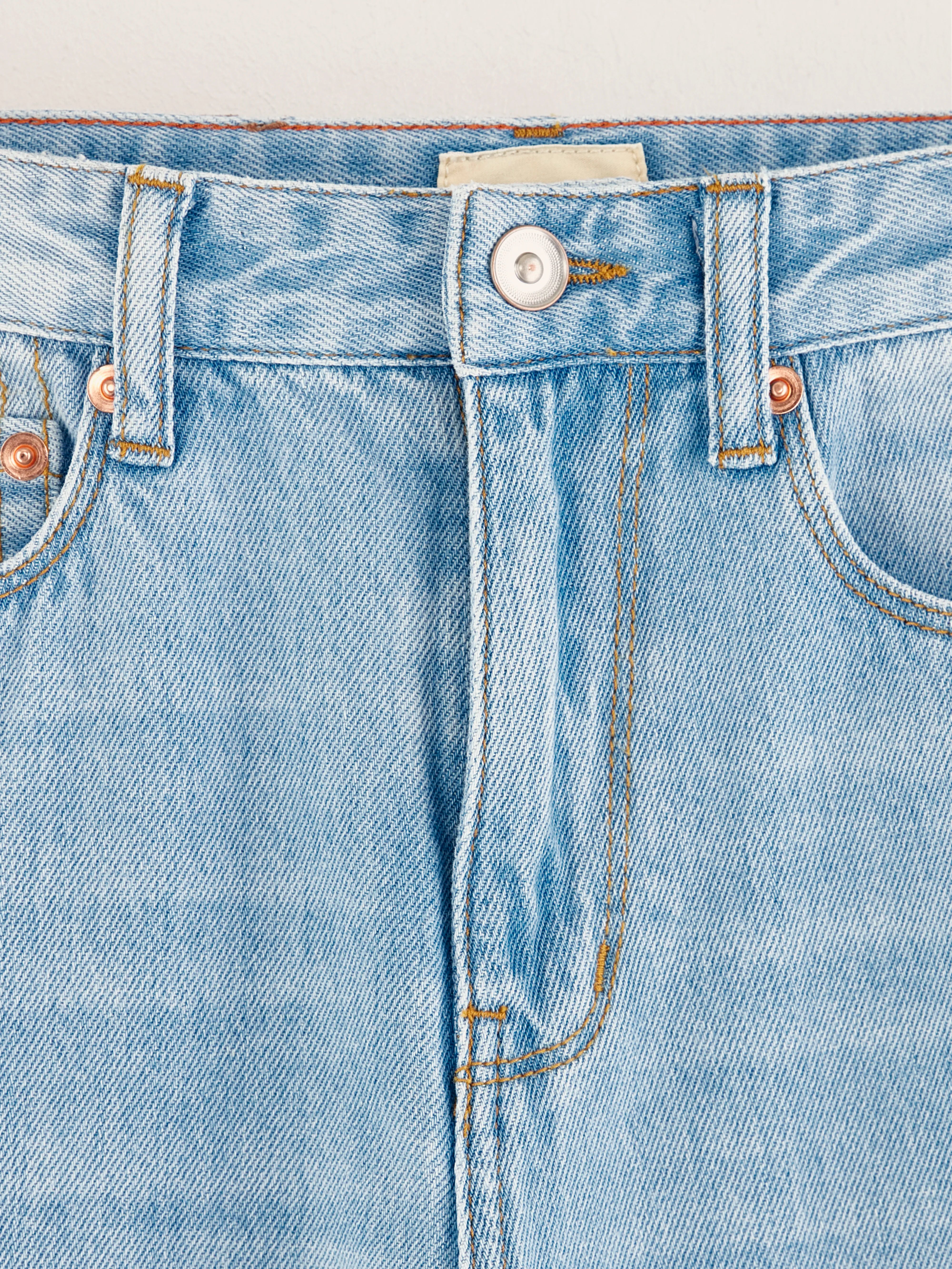 Peters Wide Jeans - Light blue bleach For Boys | Bellerose