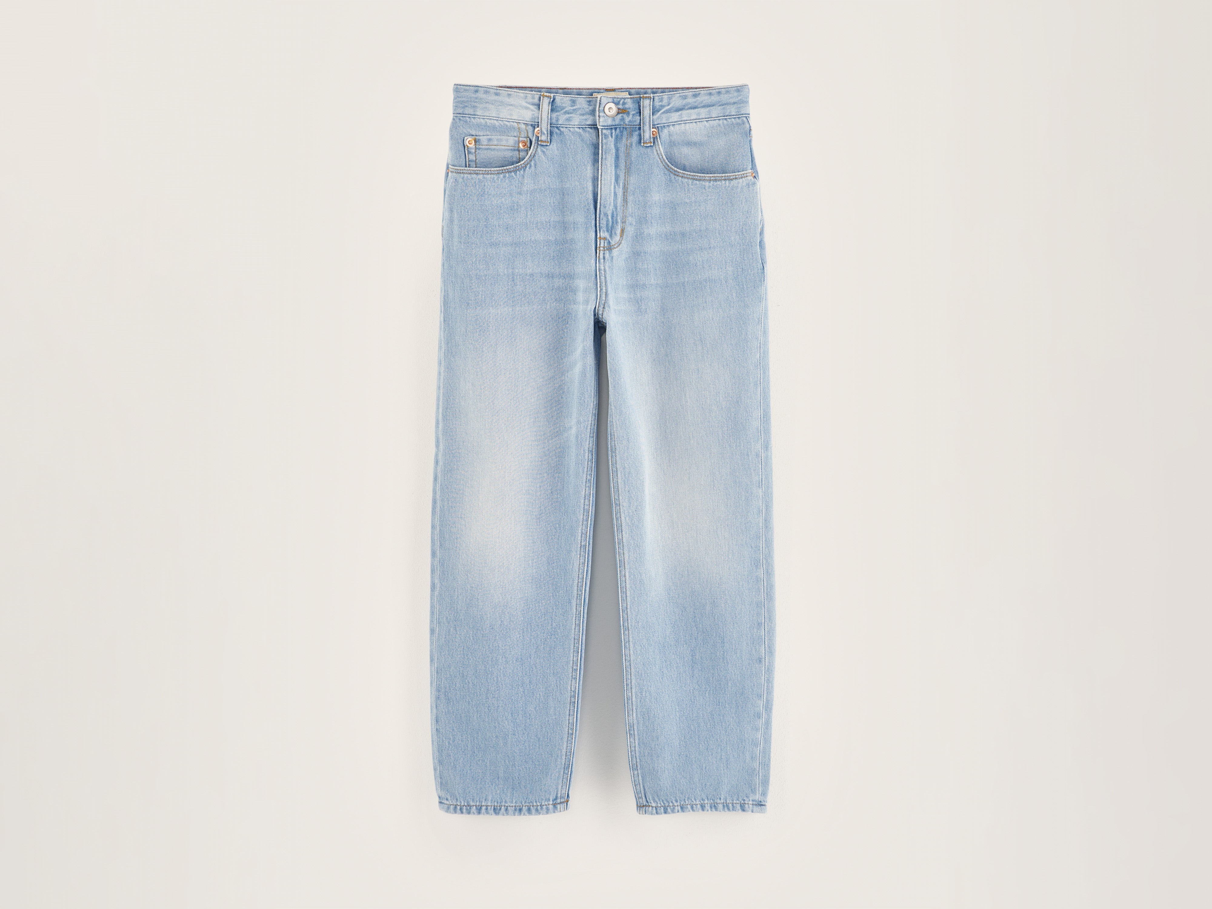 Peters wide jeans   (242 / B / LT BLUE BLEACH)