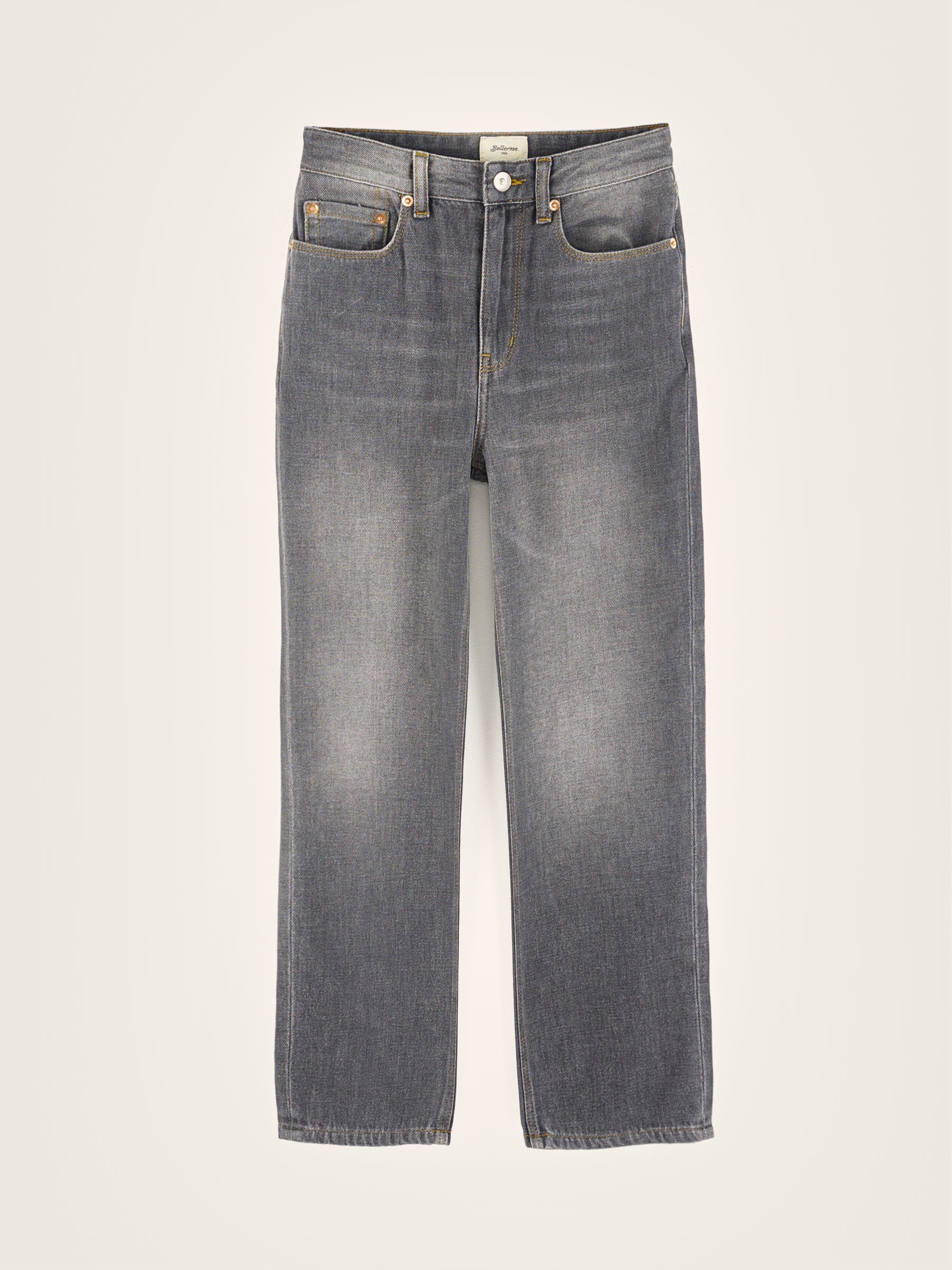 Peters wide jeans   (242 / B / USED GREY)