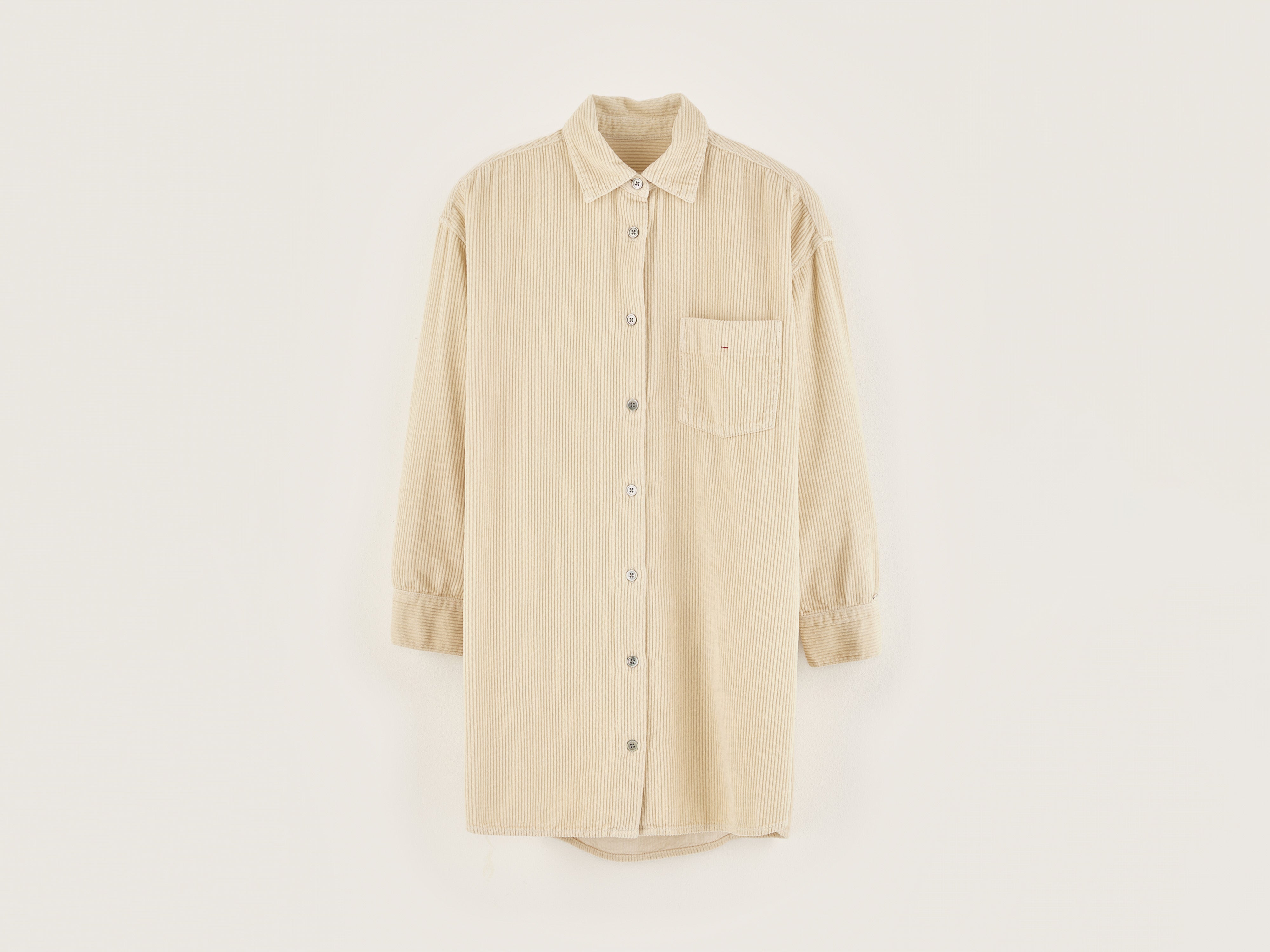 Winnie shirt dress (242 / G / SUGARCANE)