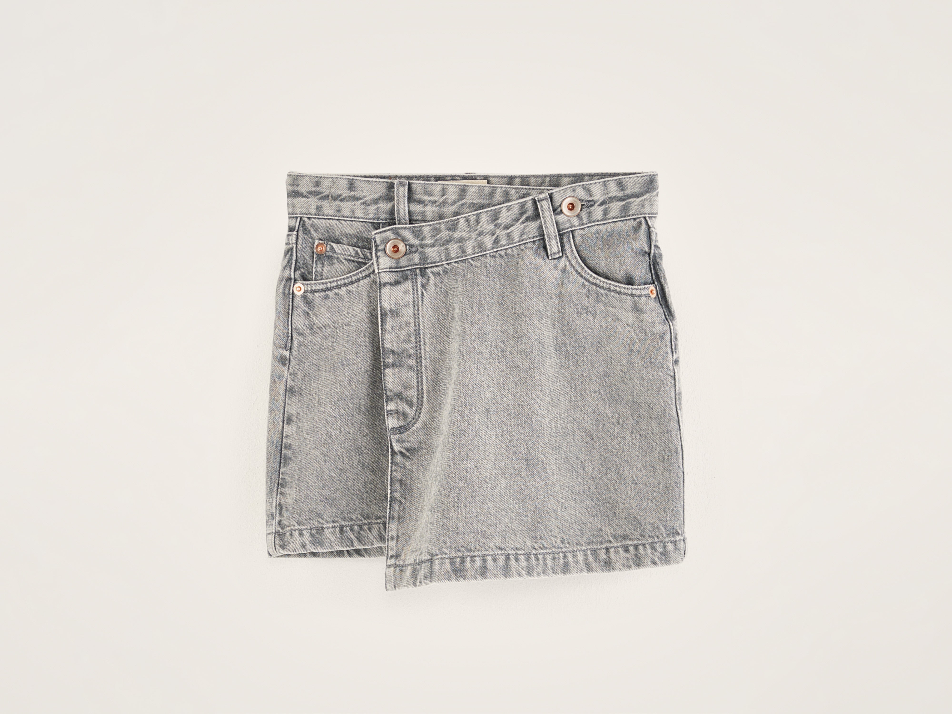 Wrapp mini skirt (242 / G / GREY STONE)