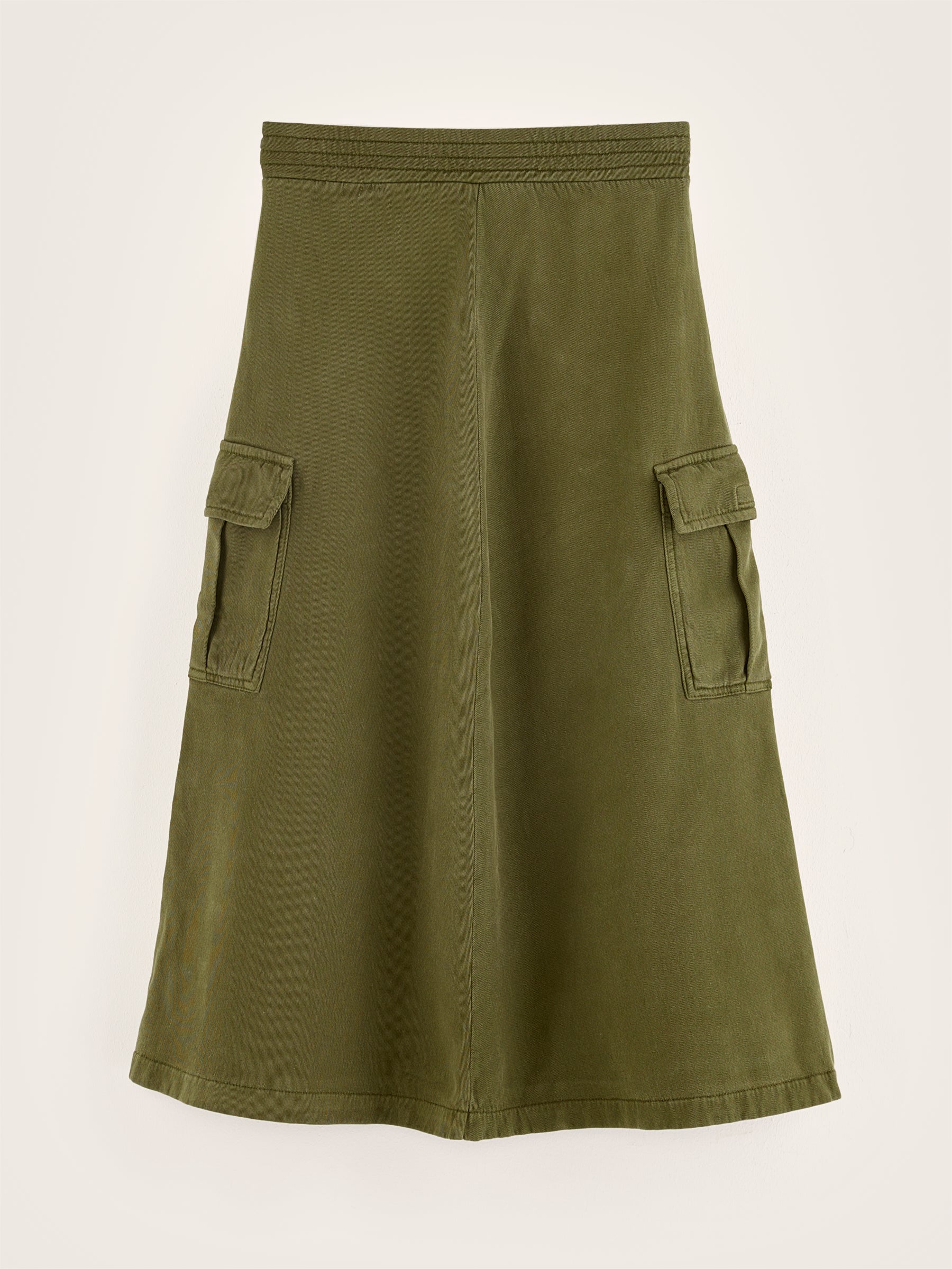 Jupe Longue Style Cargo Flup - Olive Pour Fille | Bellerose