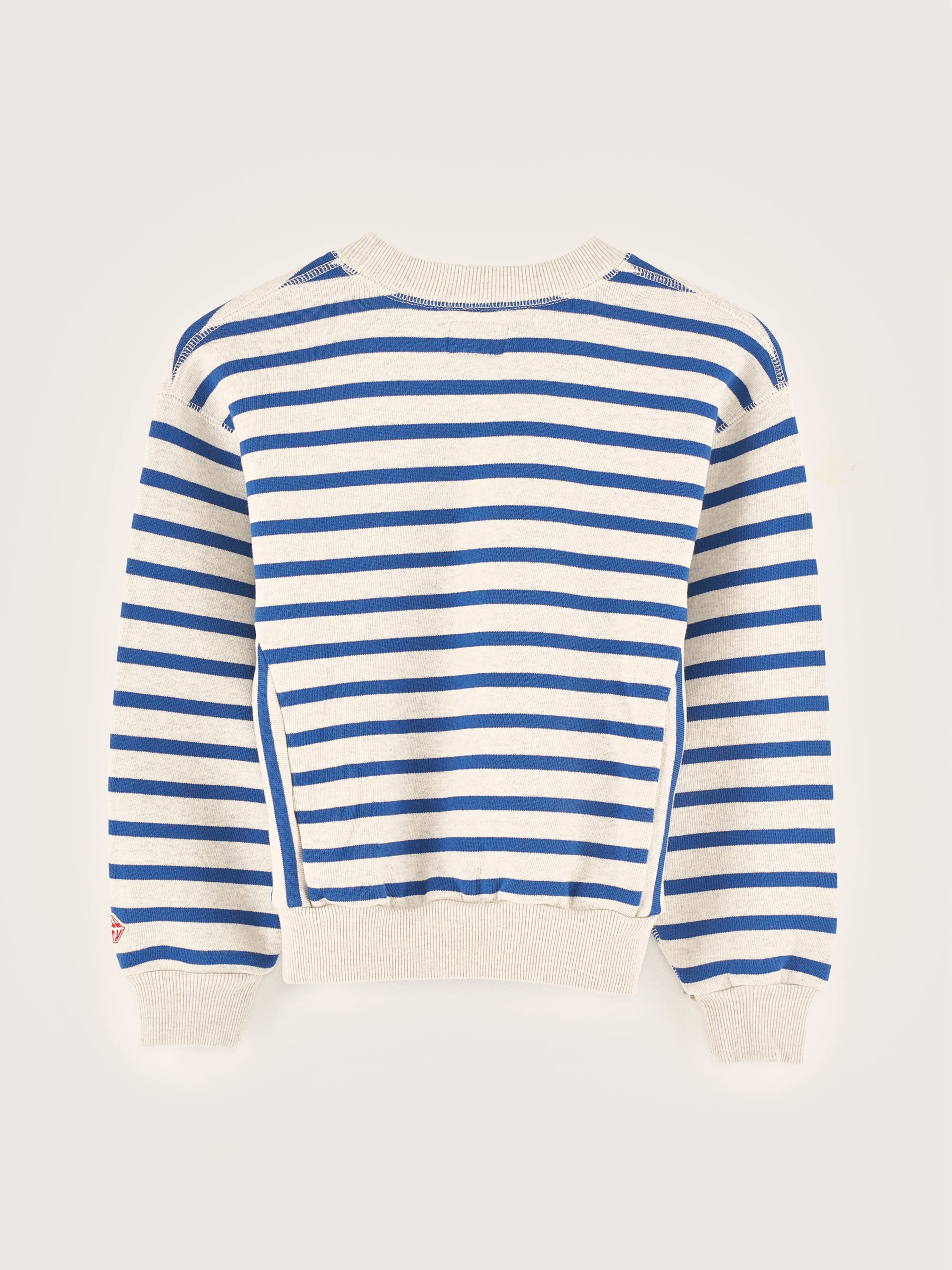 Fadoly Ronde Hals Sweatshirt - Ice / Worker Voor Meisjes | Bellerose