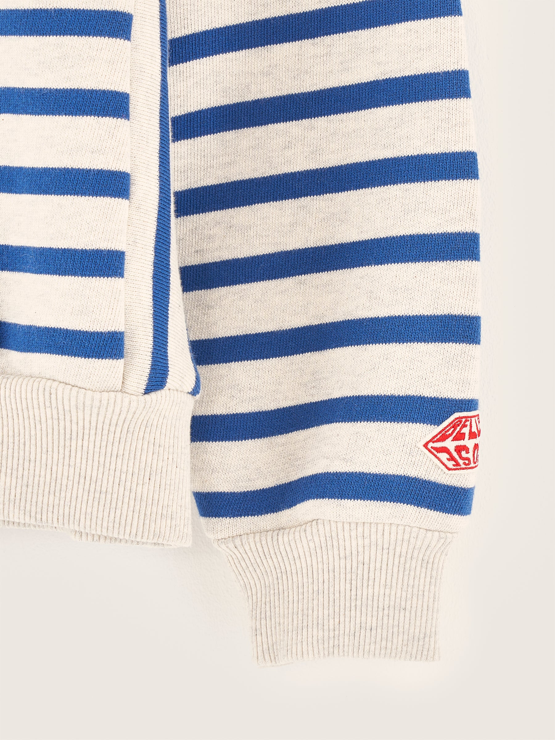 Sweatshirt Col Rond Fadoly - Ice / Worker Pour Fille | Bellerose