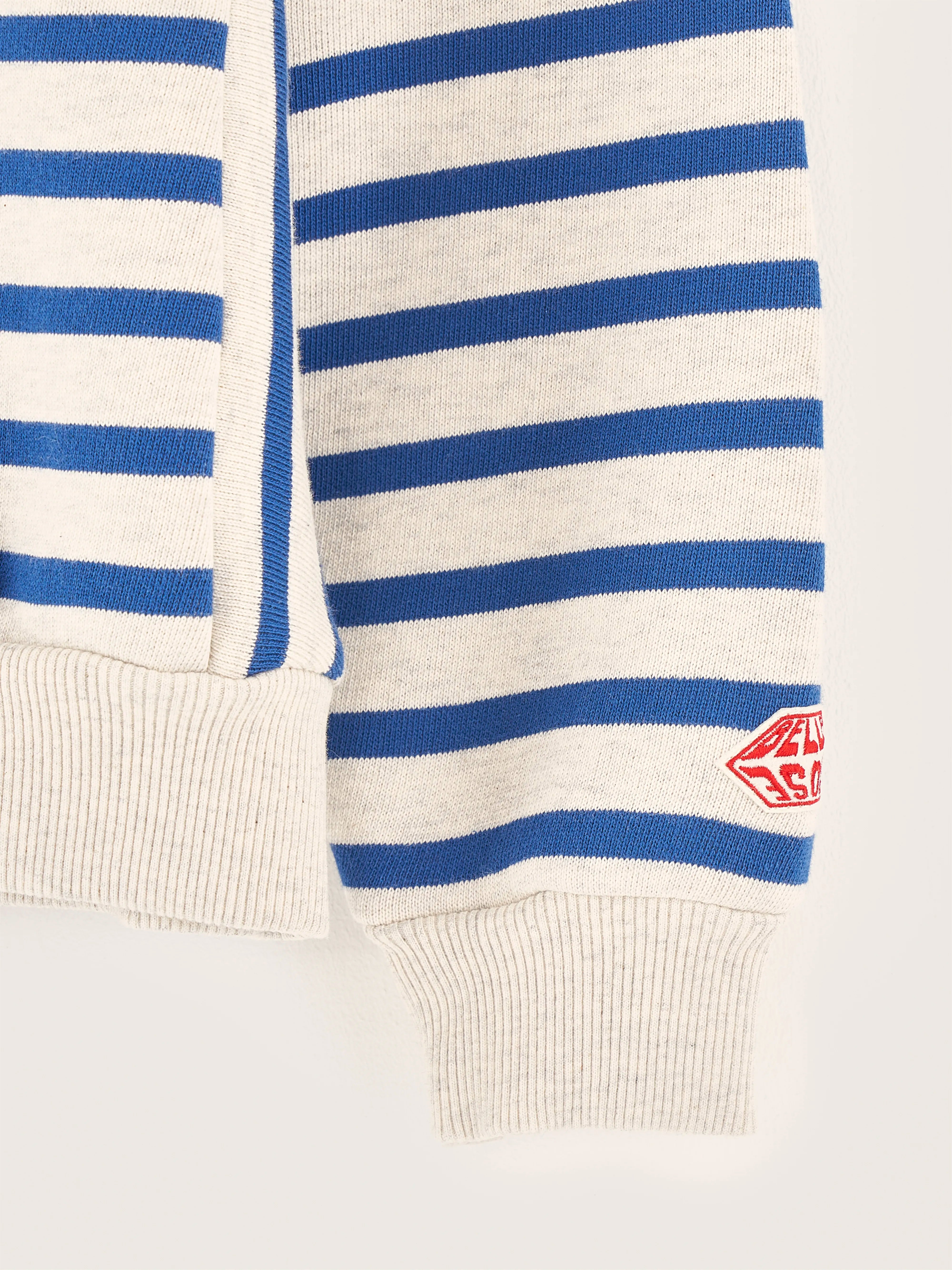 Sweatshirt Col Rond Fadoly - Ice / Worker Pour Fille | Bellerose