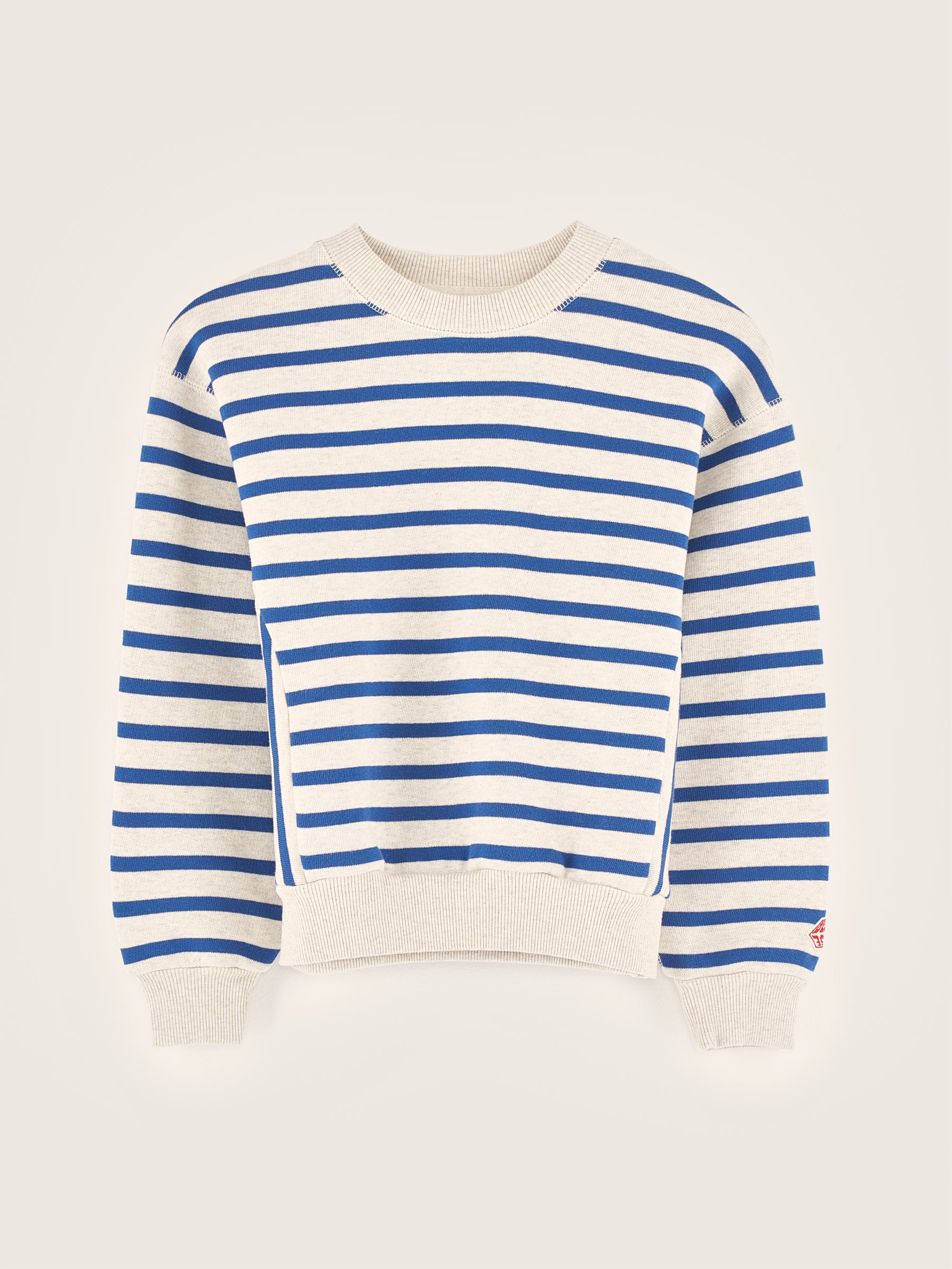 Fadoly Ronde Hals Sweatshirt - Ice / Worker Voor Meisjes | Bellerose