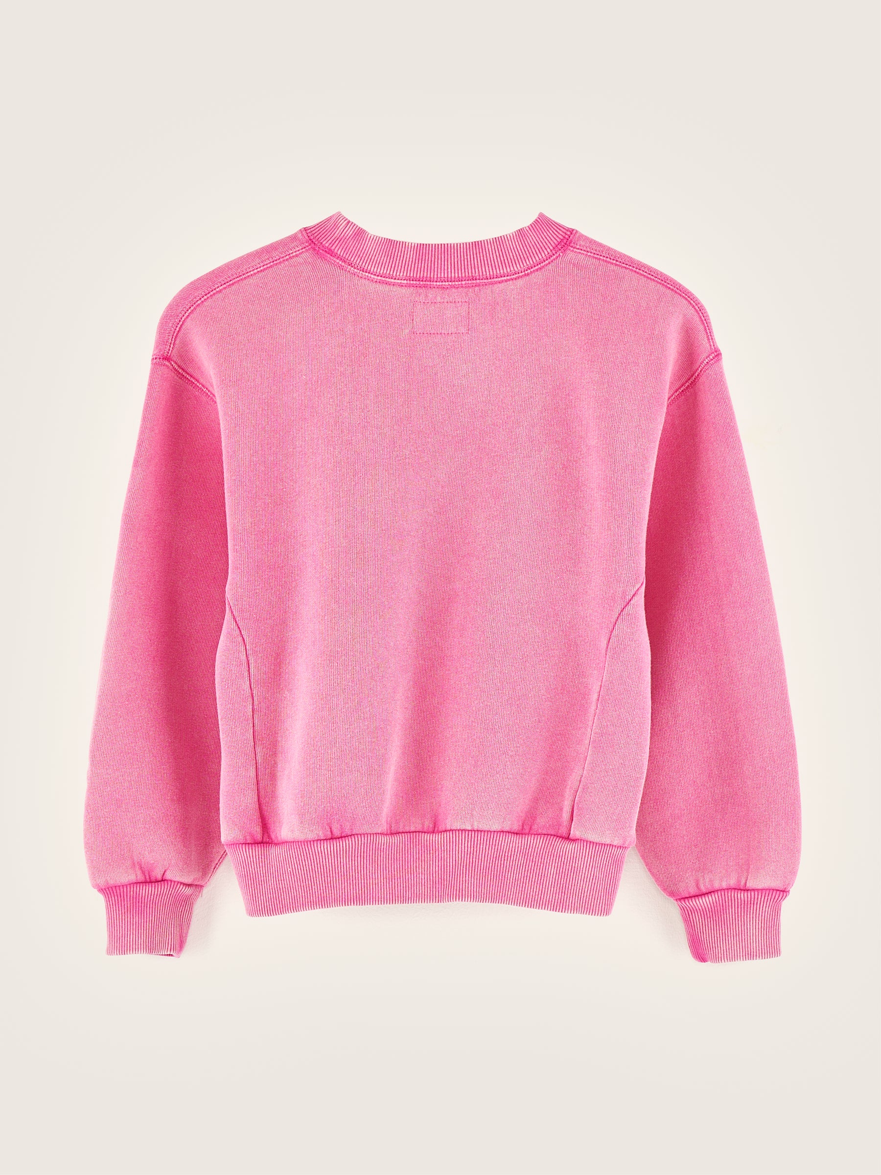 Sweatshirt Col Rond Fadoly - Fushia Pour Fille | Bellerose